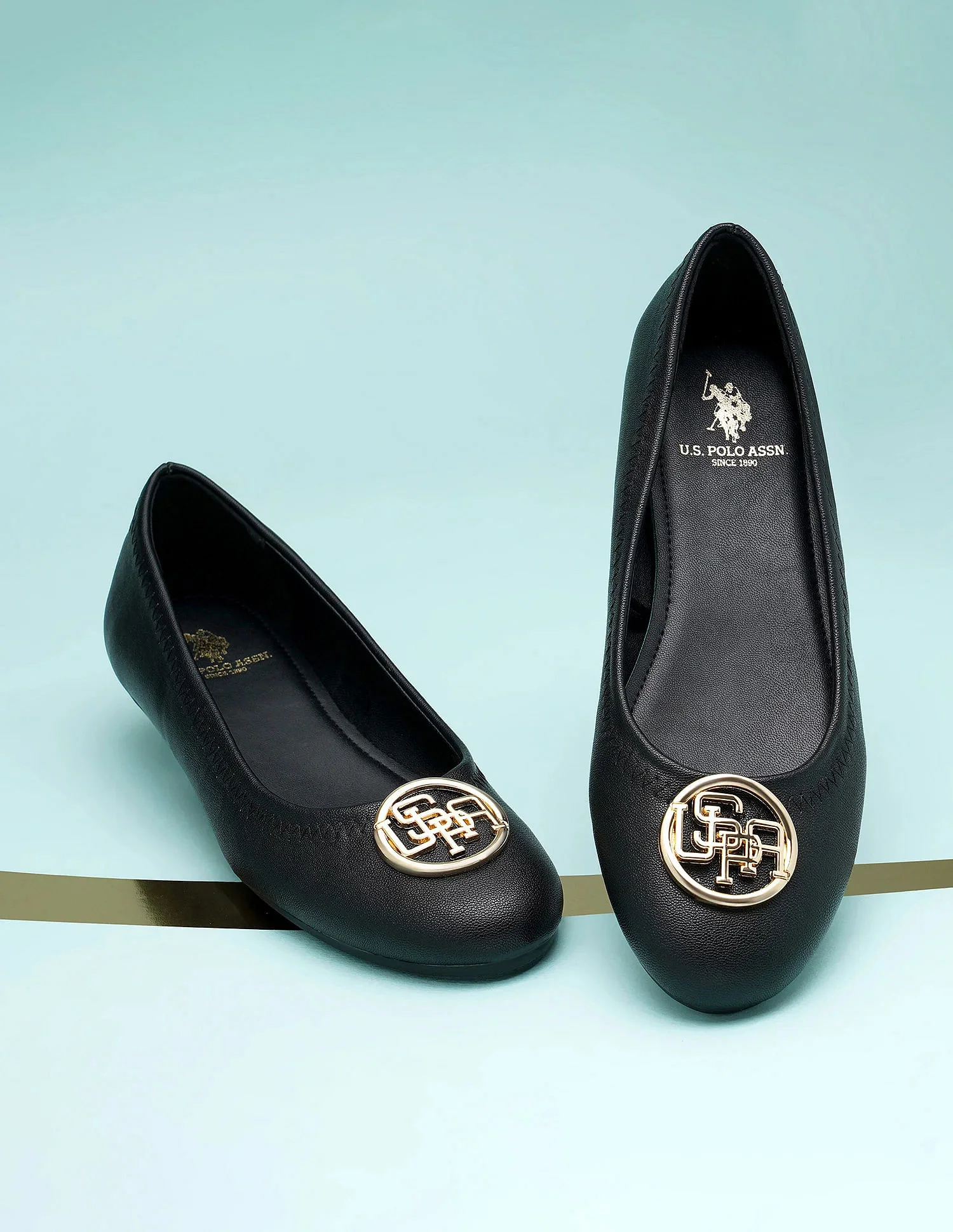 Women Brand Print Emily 2.0 Ballerinas