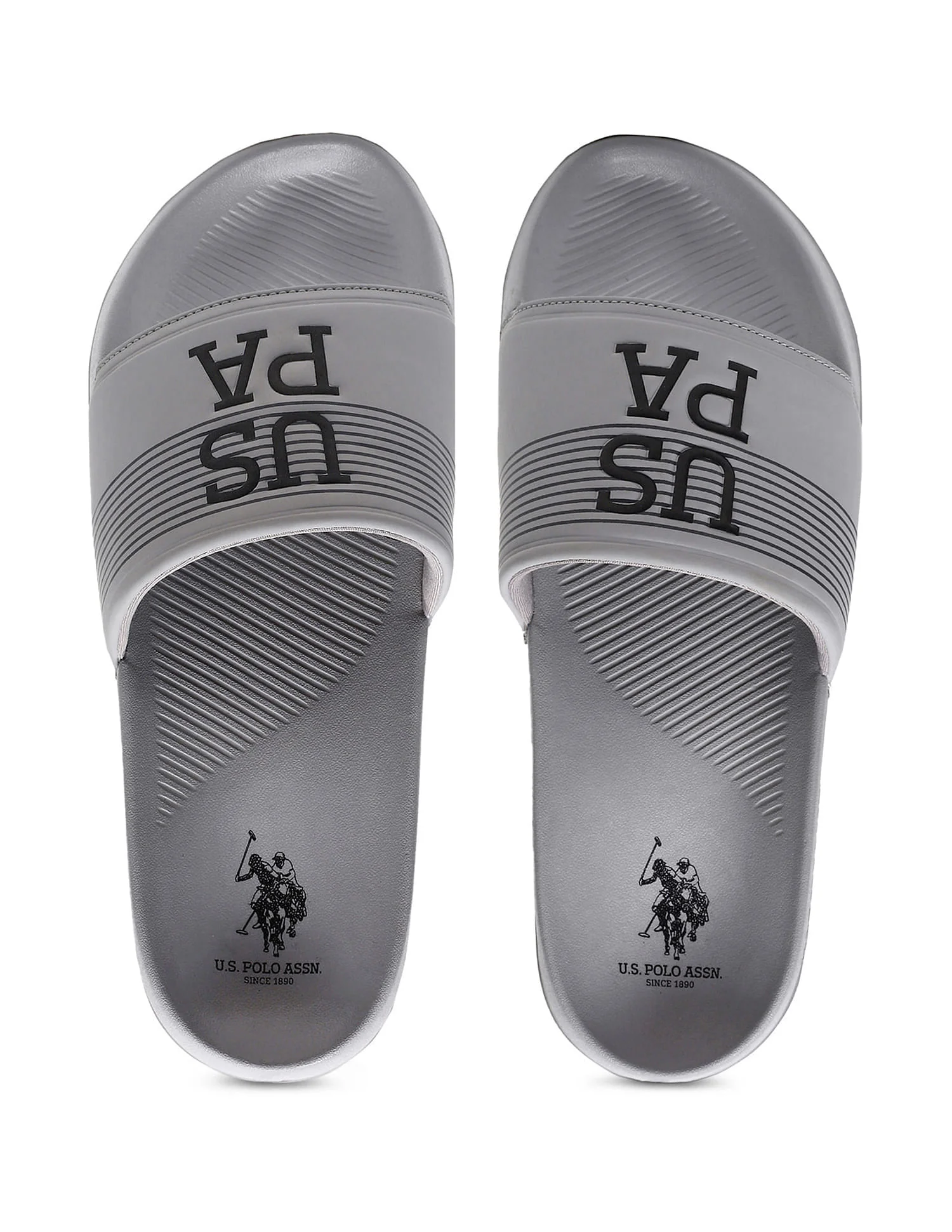 Men Brand Print Open Toe Beesley 6.0 Slides - Image 2