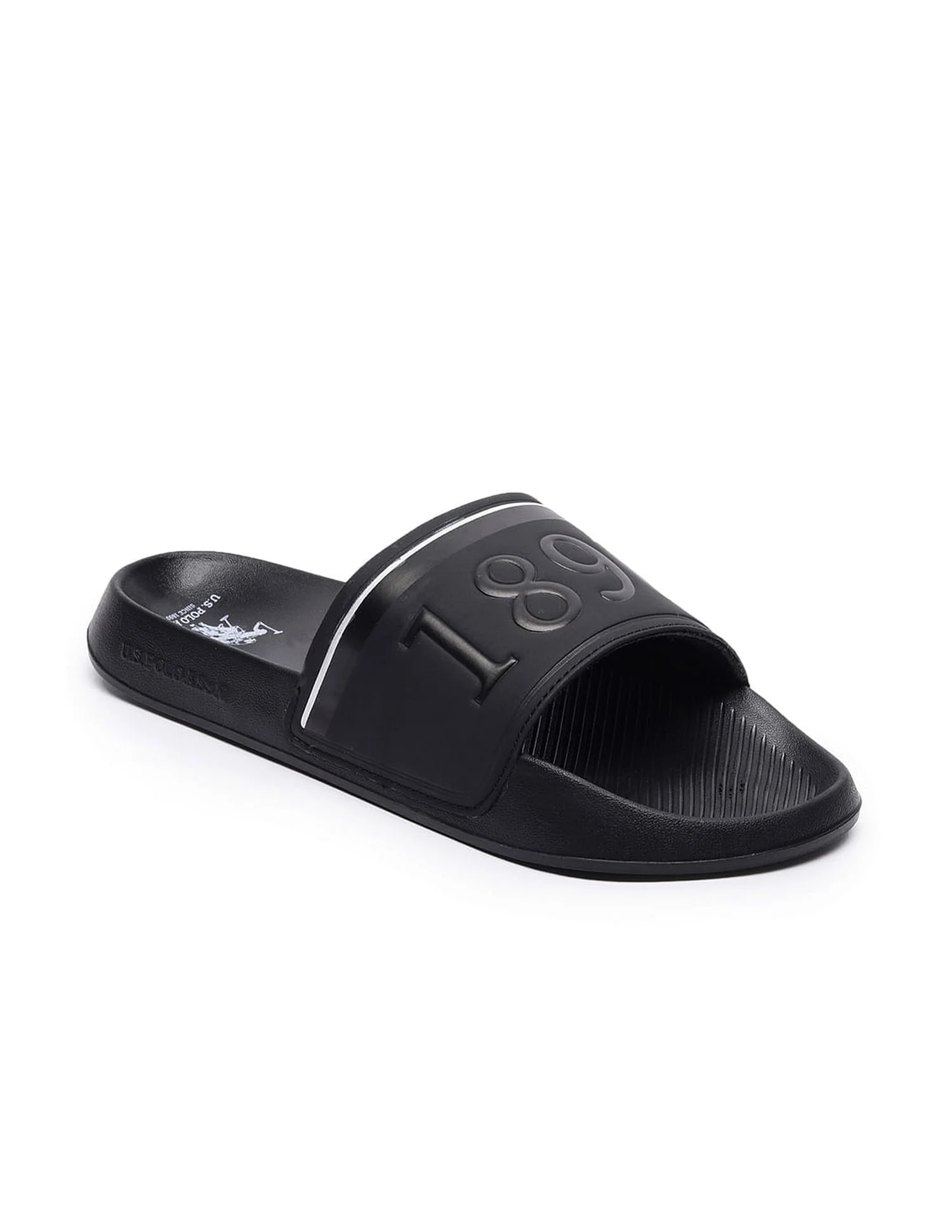 Men Brand Print Open Toe Raffer 7.0 Slides - Image 3