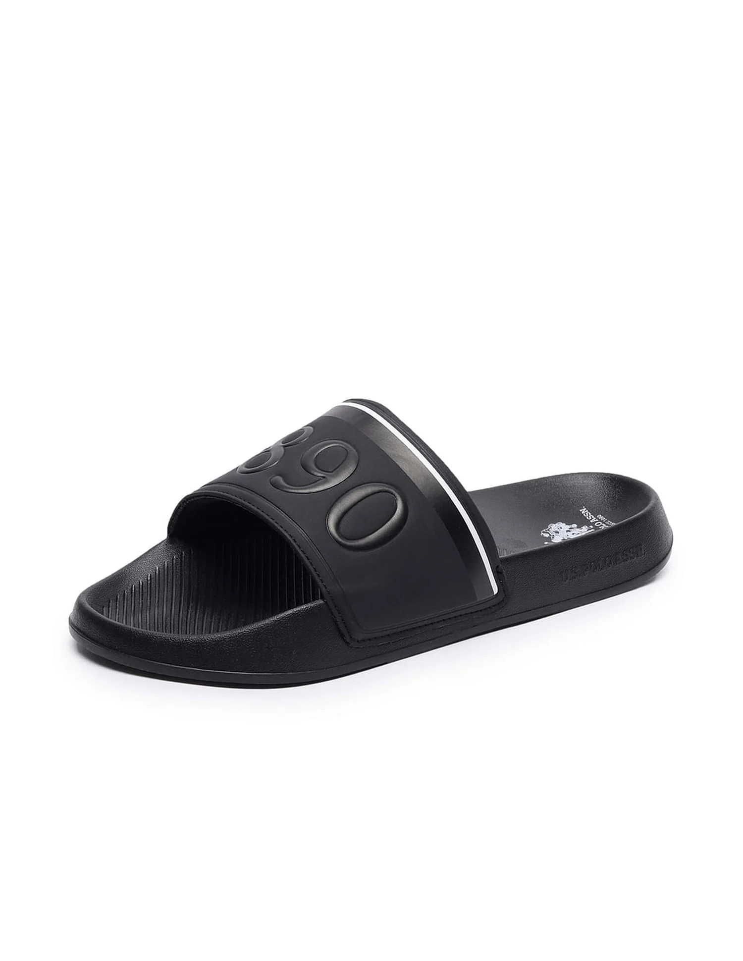 Men Brand Print Open Toe Raffer 7.0 Slides - Image 6