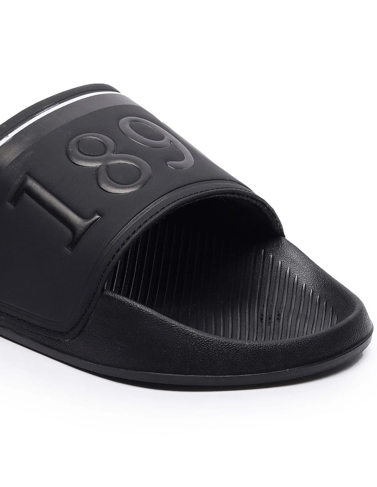Men Brand Print Open Toe Raffer 7.0 Slides - Image 8