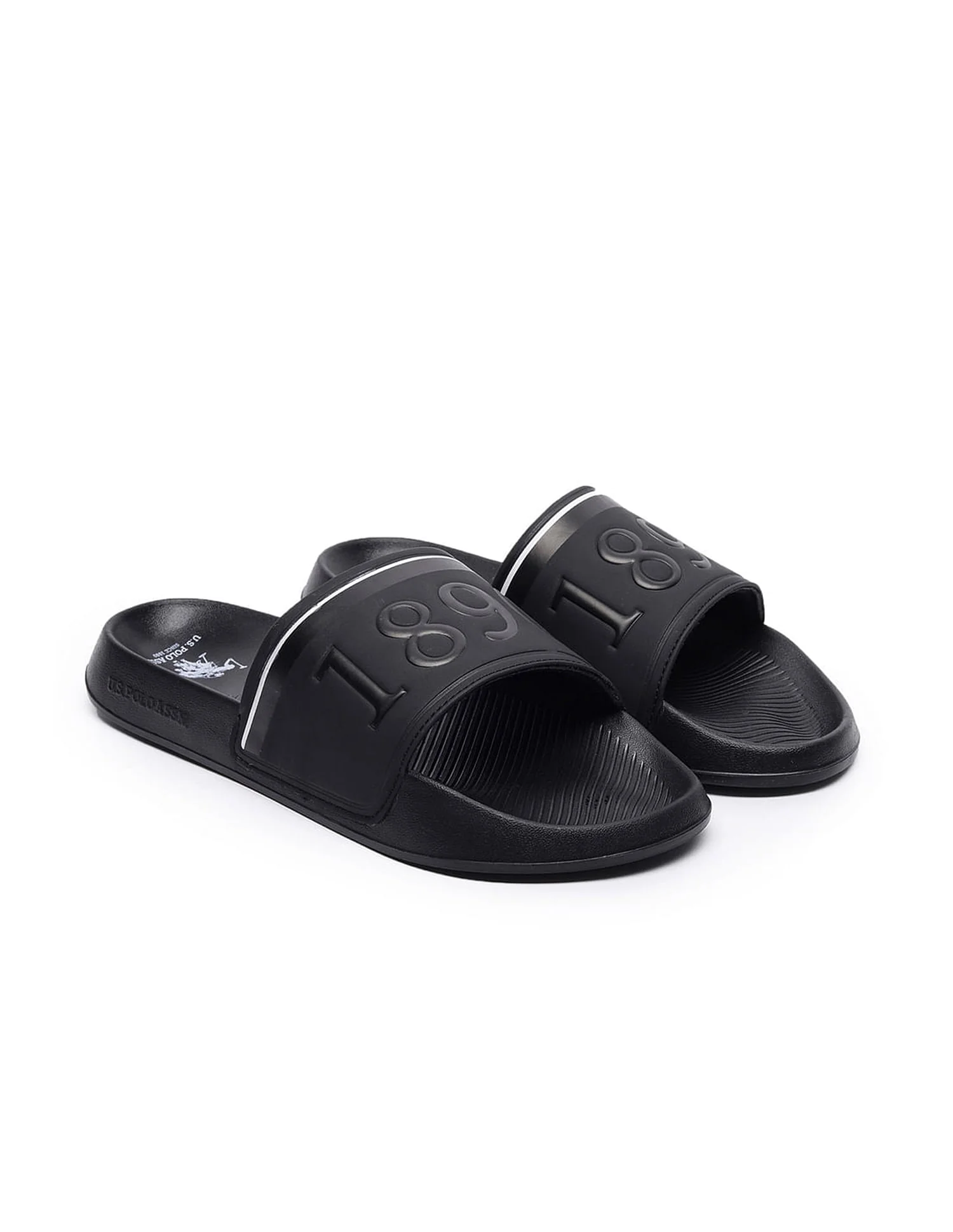 Men Brand Print Open Toe Raffer 7.0 Slides - Image 9