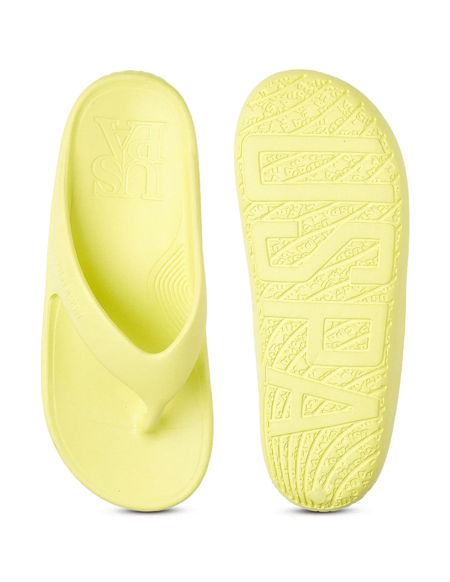Men Axel 2.0 Yellow Foam Walk Flip Flop - Image 5
