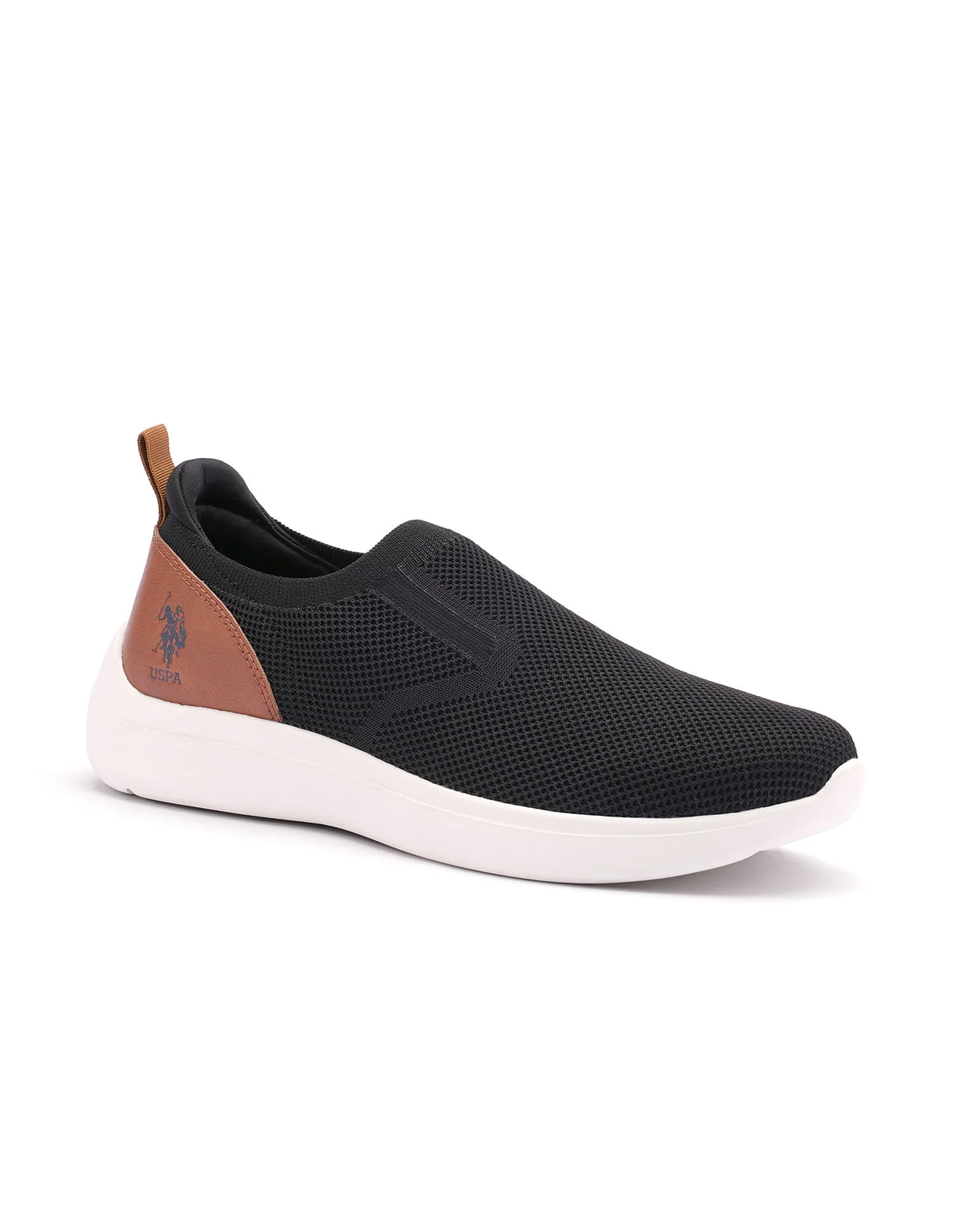 Men Tenore 2.0 Black Uspa Sport  Sneaker Slip On - Image 2
