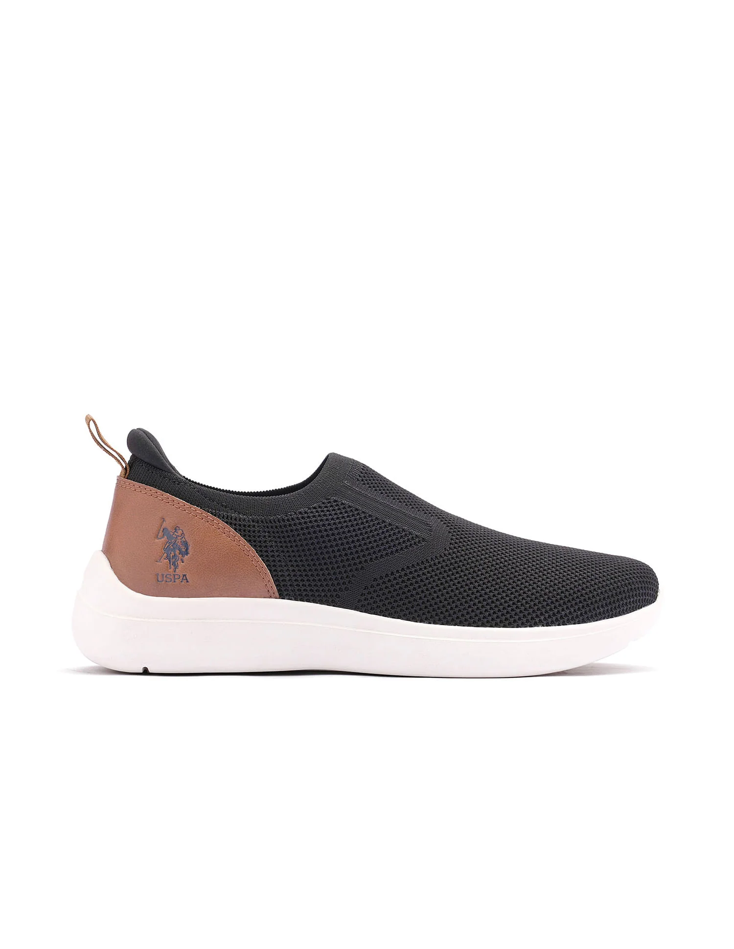Men Tenore 2.0 Black Uspa Sport  Sneaker Slip On - Image 4