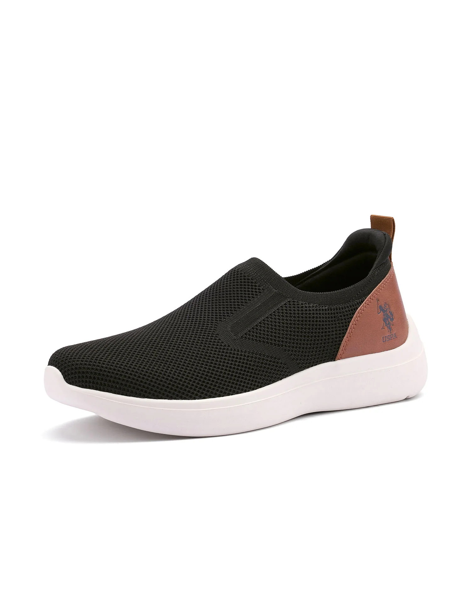 Men Tenore 2.0 Black Uspa Sport  Sneaker Slip On - Image 7