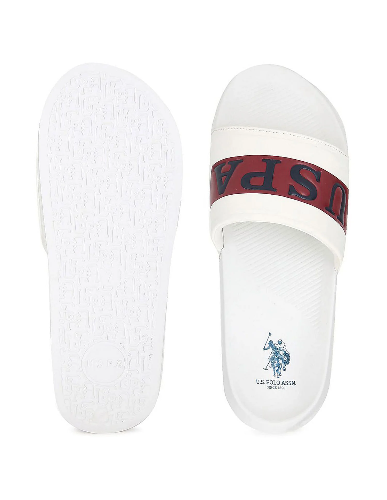 Men Brand Print Harvey 6.0 Slides - Image 6