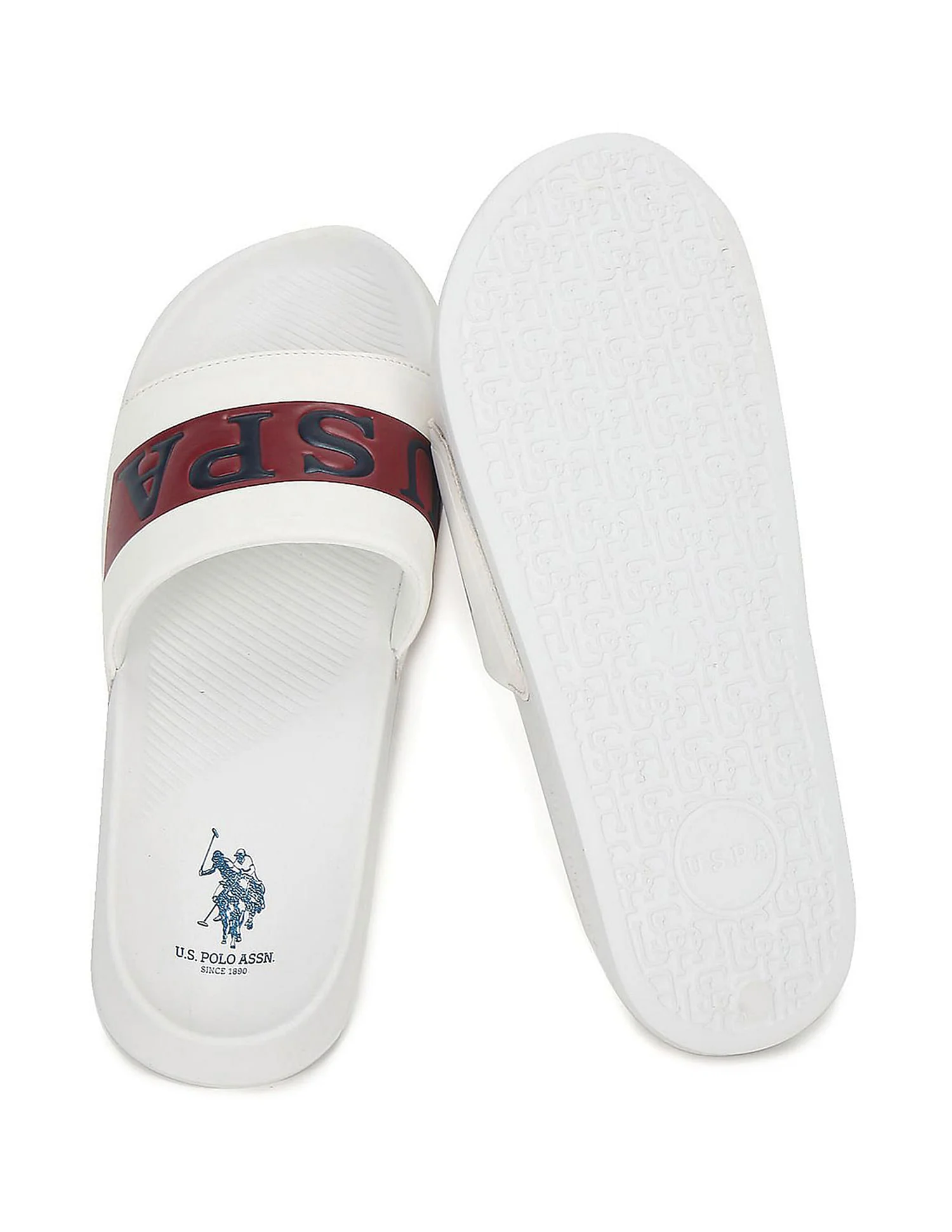 Men Brand Print Harvey 6.0 Slides - Image 8
