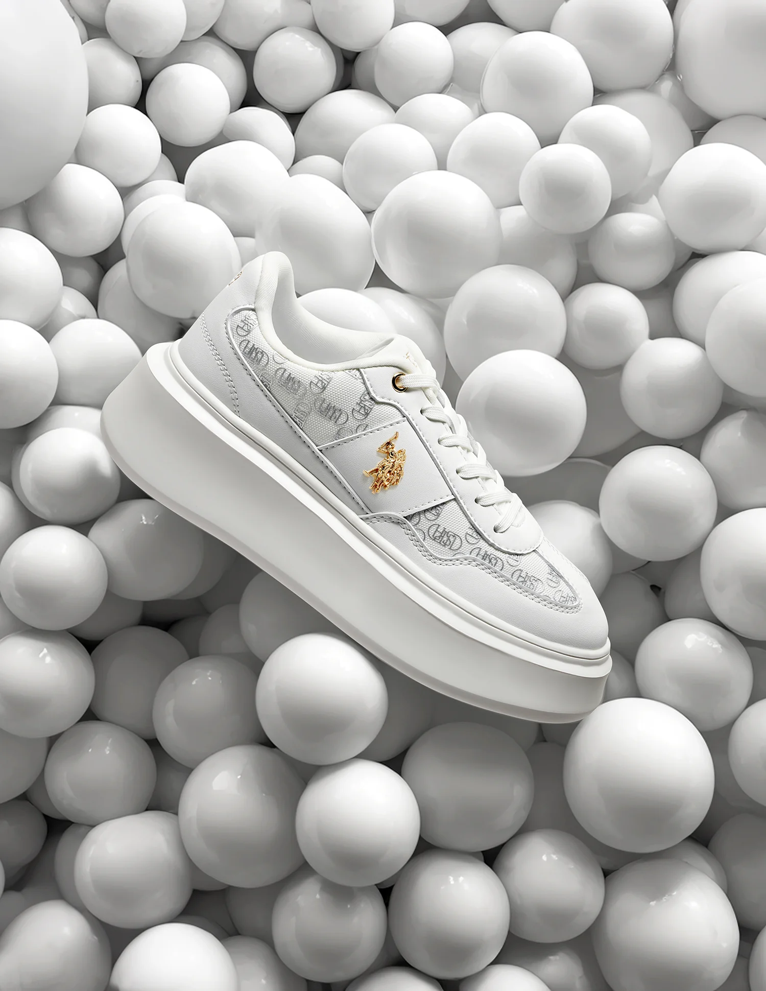 Women Brand Print Marlene Sneakers