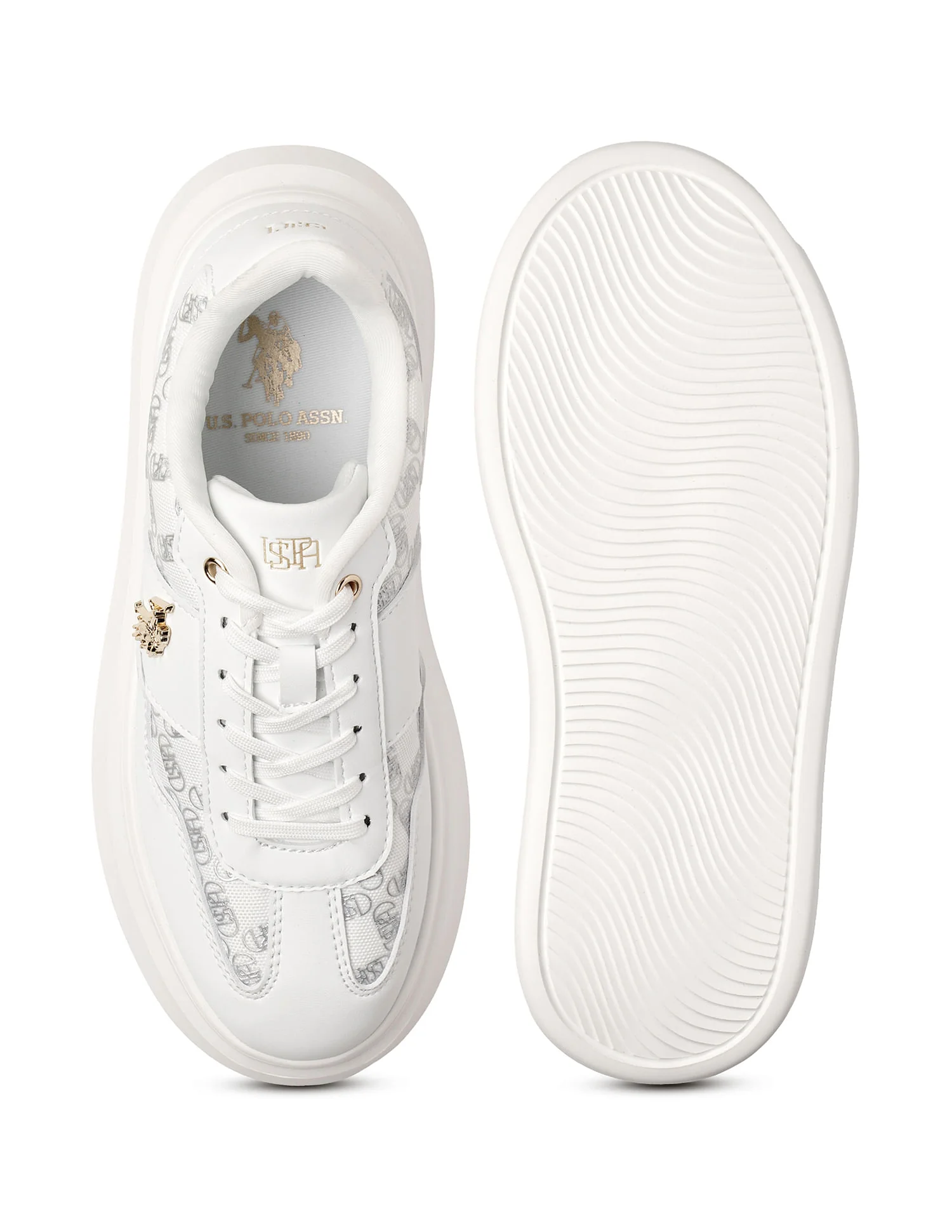 Women Brand Print Marlene Sneakers - Image 6