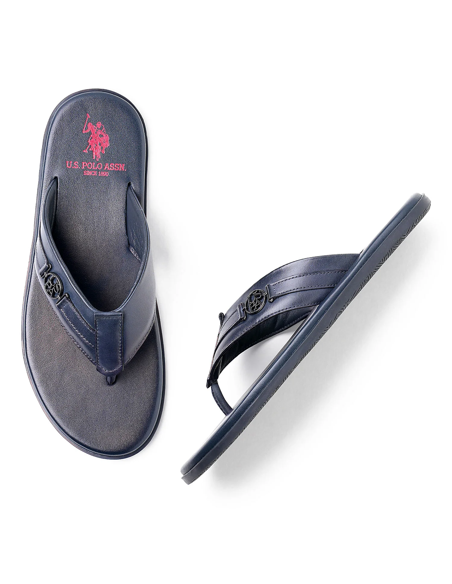 Men Broad Strap Abel Flip Flops - Image 3