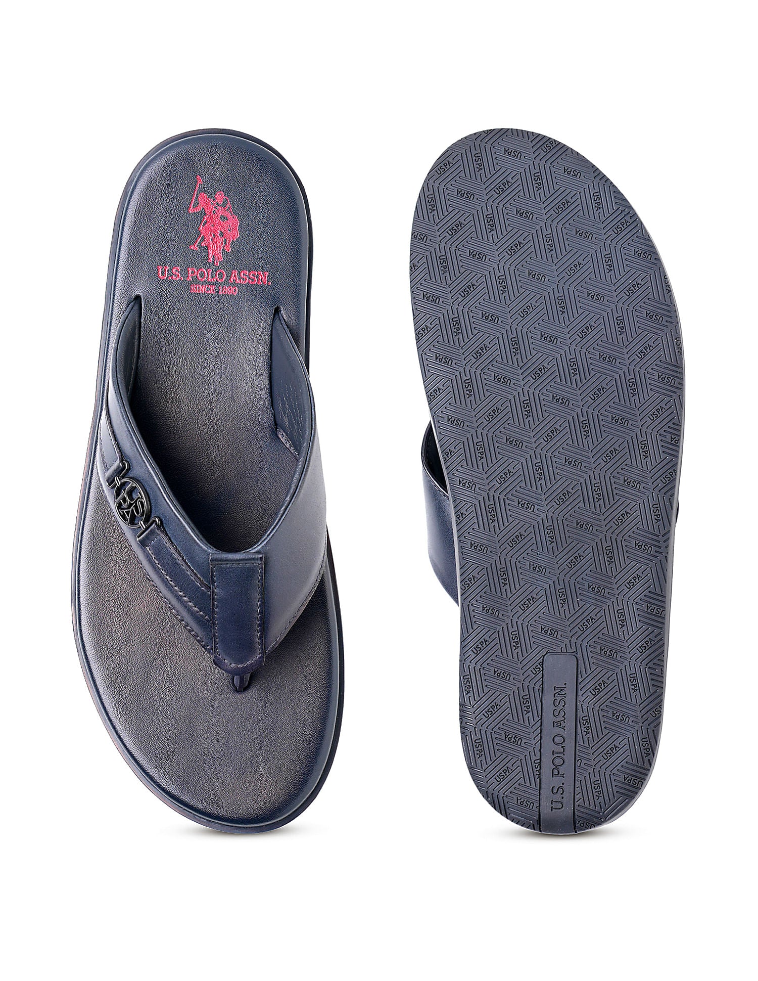 Men Broad Strap Abel Flip Flops - Image 6