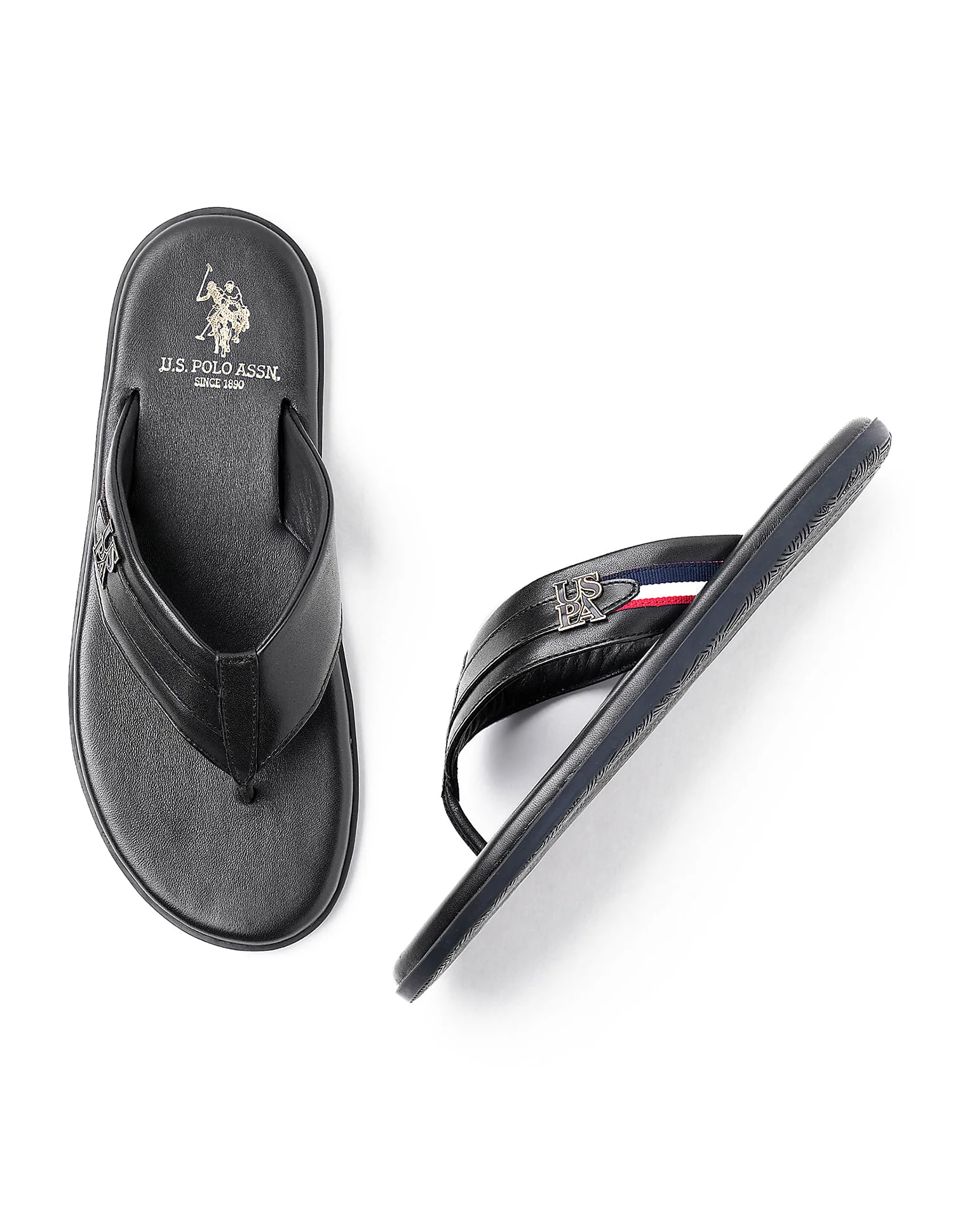 Men Broad Strap Hendrik Flip Flops - Image 3