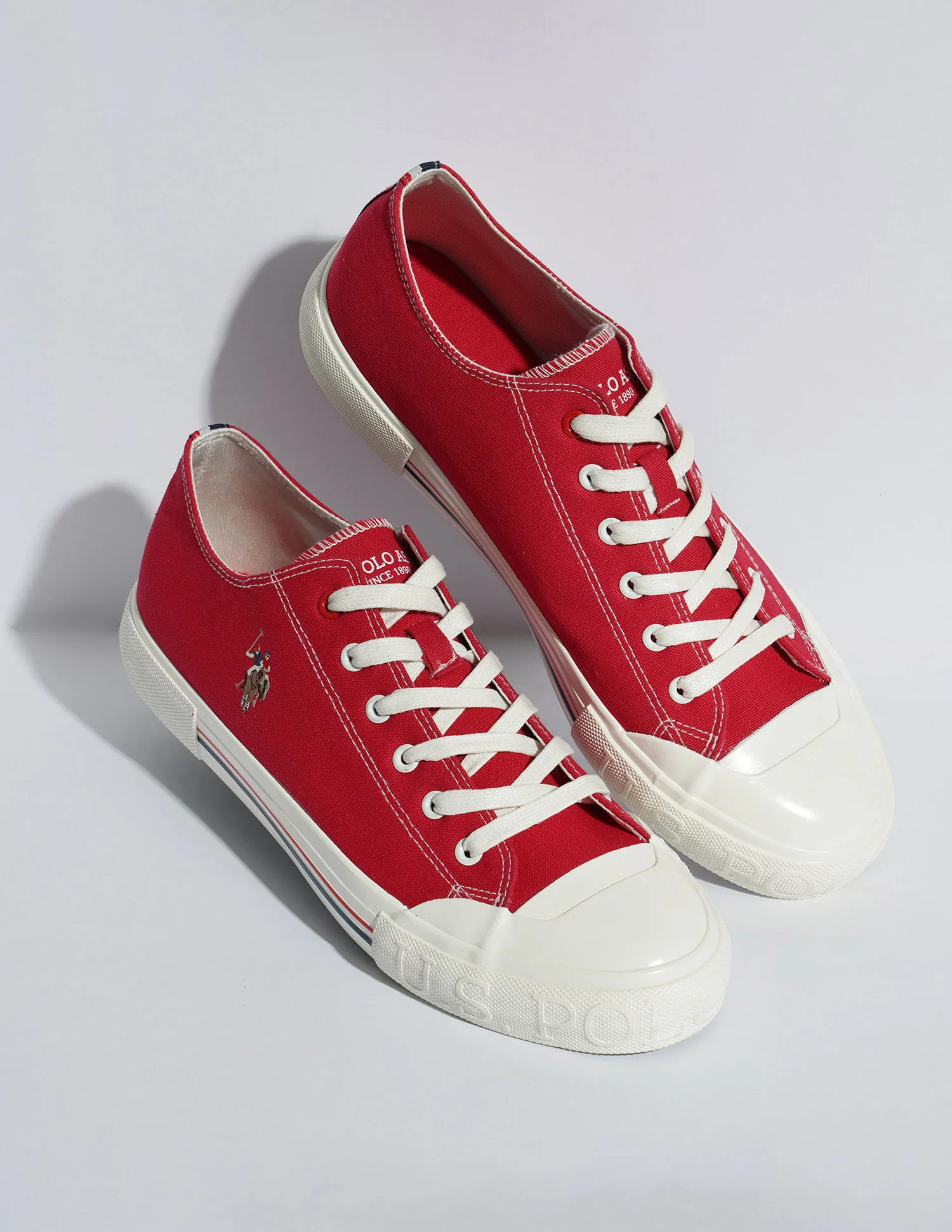 Men Drew Red Classics Sneakers