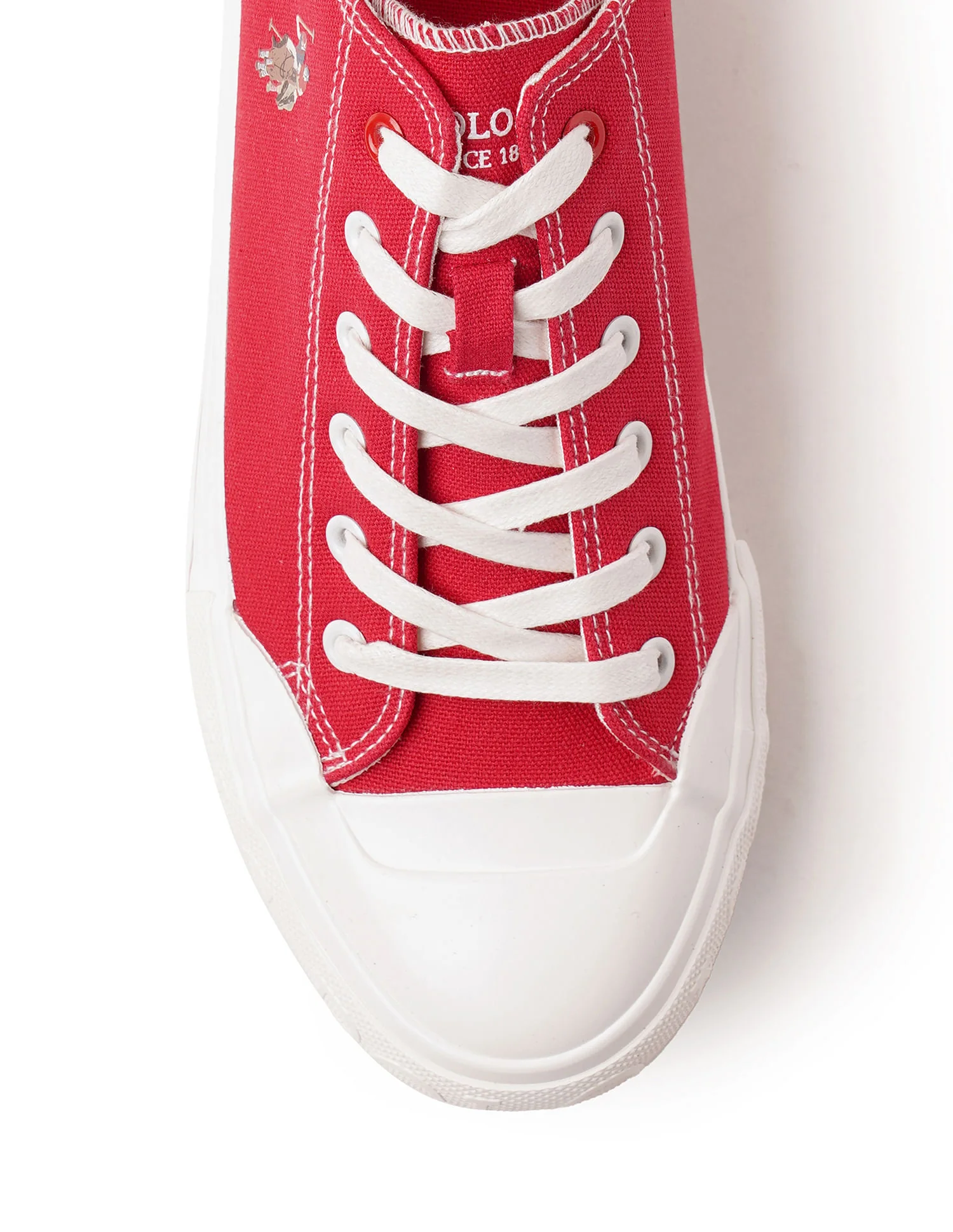 Men Drew Red Classics Sneakers - Image 8