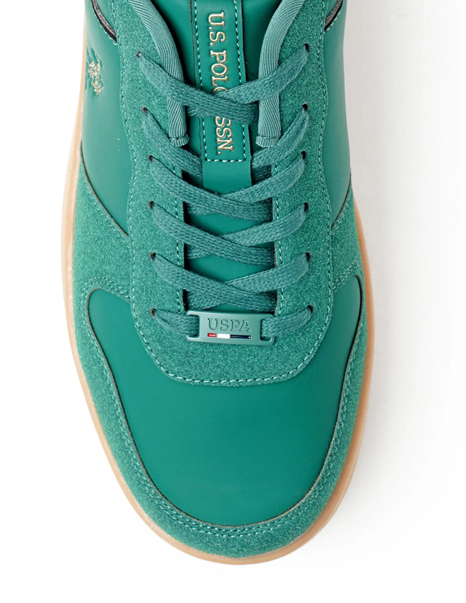 Men Jaxon 2.0 Dk. Green Retro Court Sneakers - Image 7