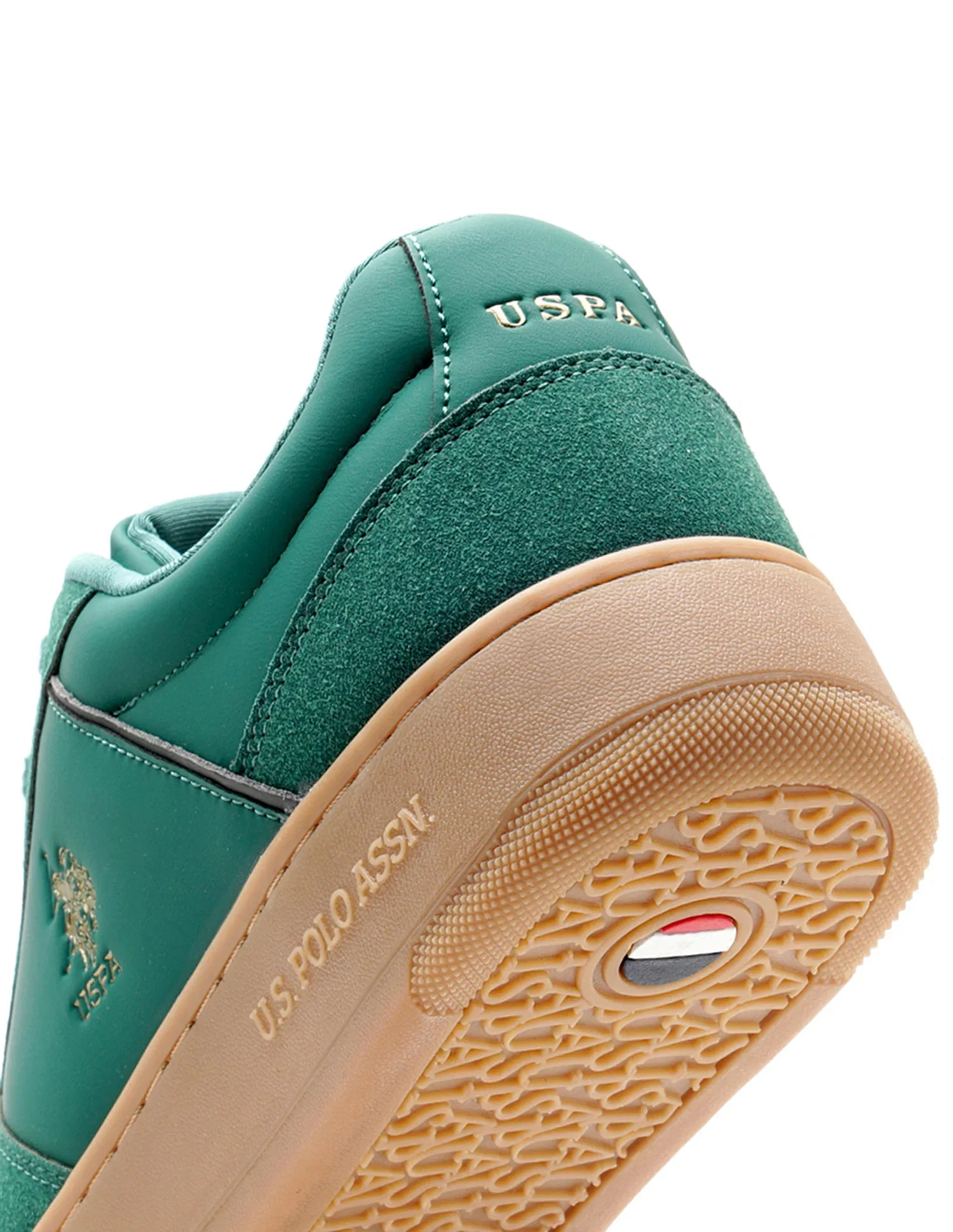 Men Jaxon 2.0 Dk. Green Retro Court Sneakers - Image 8