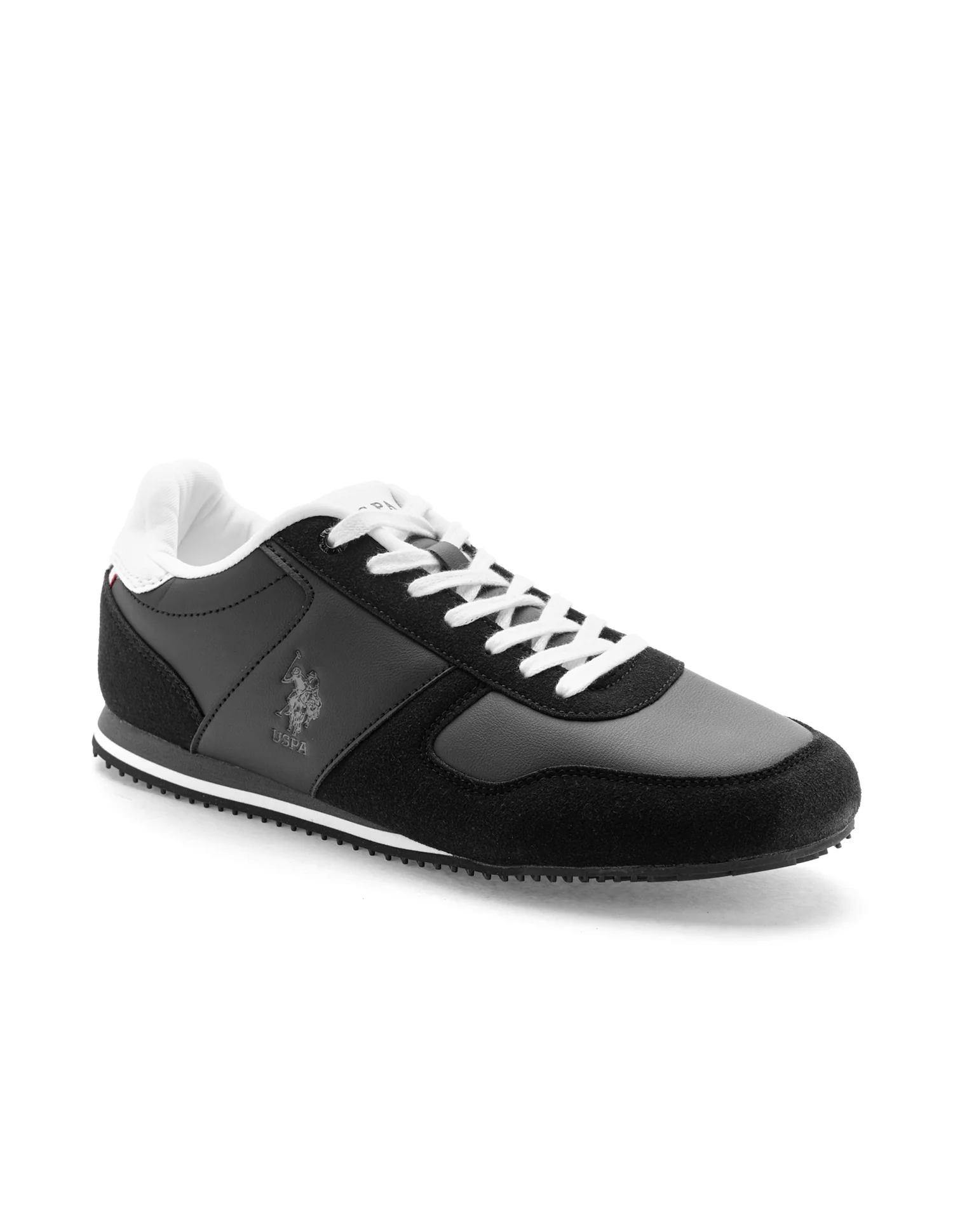 Men Sorrento 4.0 Black Retro Sneakers - Image 3