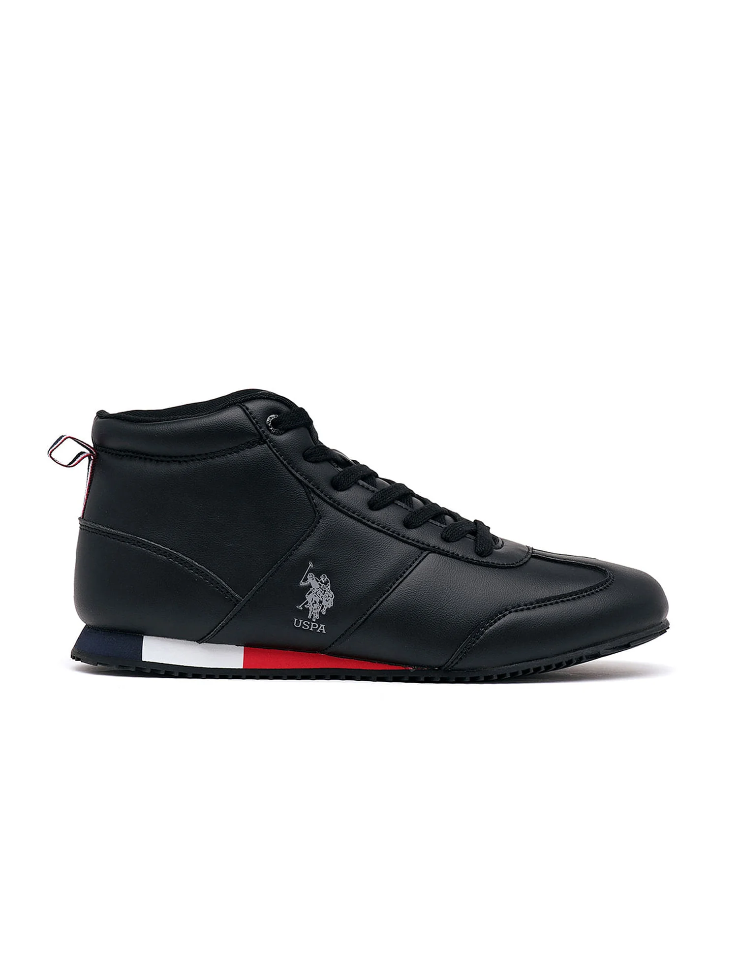 Men Rentso 2.0 Black Retro Mid Top  Sneakers - Image 5