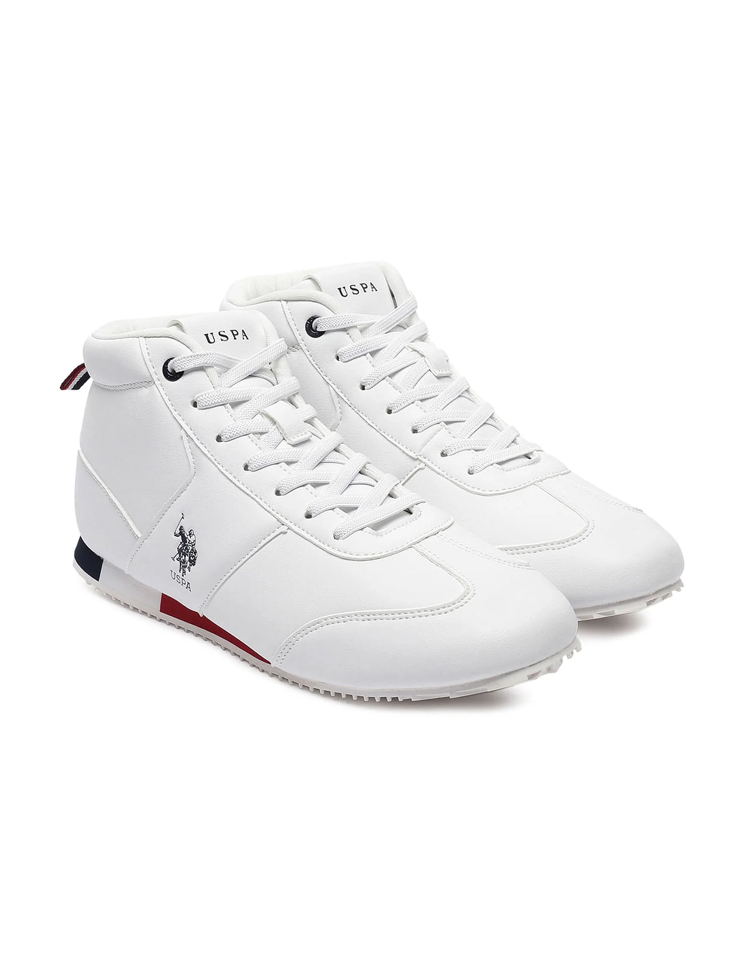 Men Rentso 2.0 Off White Retro Mid Top  Sneakers - Image 2