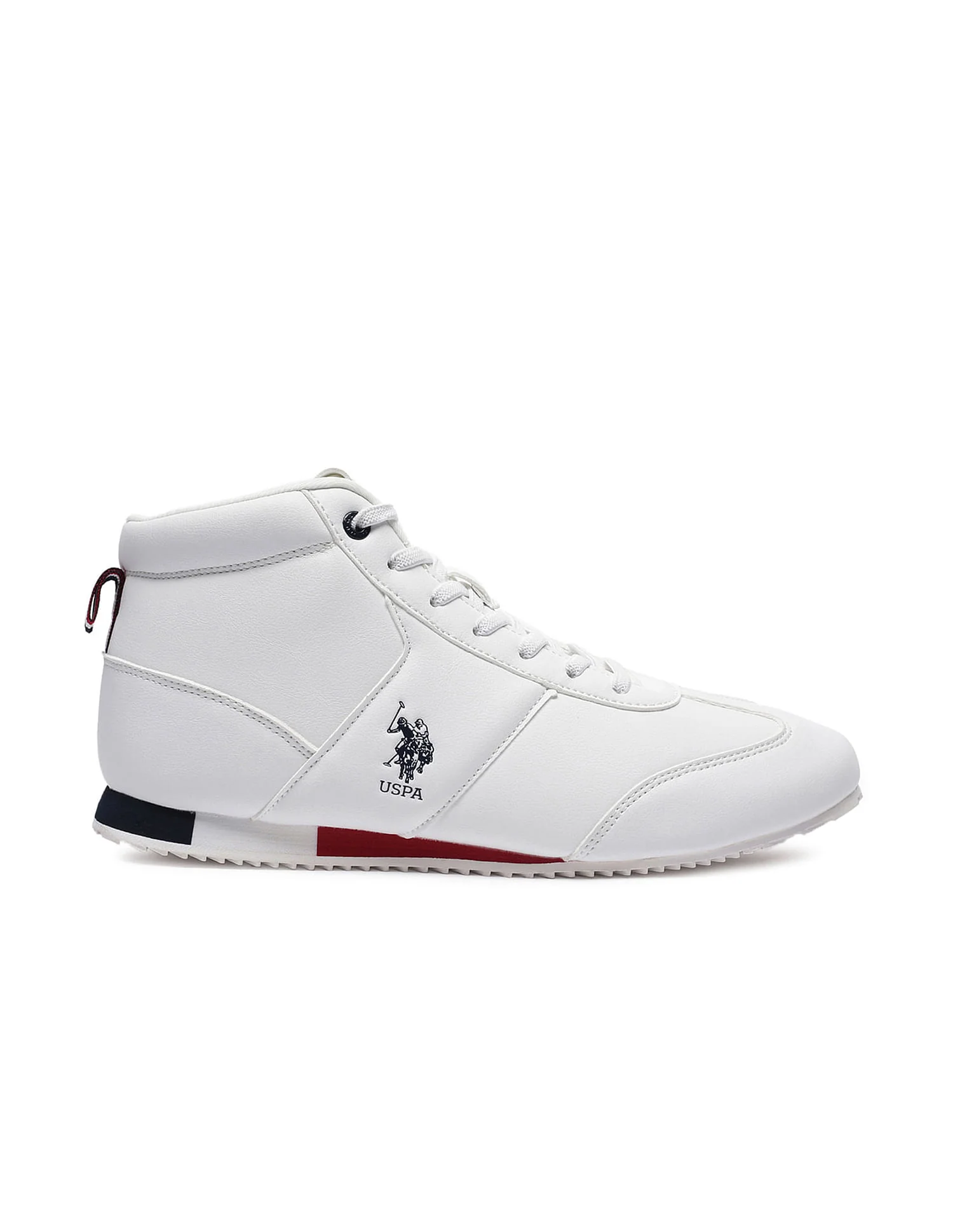 Men Rentso 2.0 Off White Retro Mid Top  Sneakers - Image 4