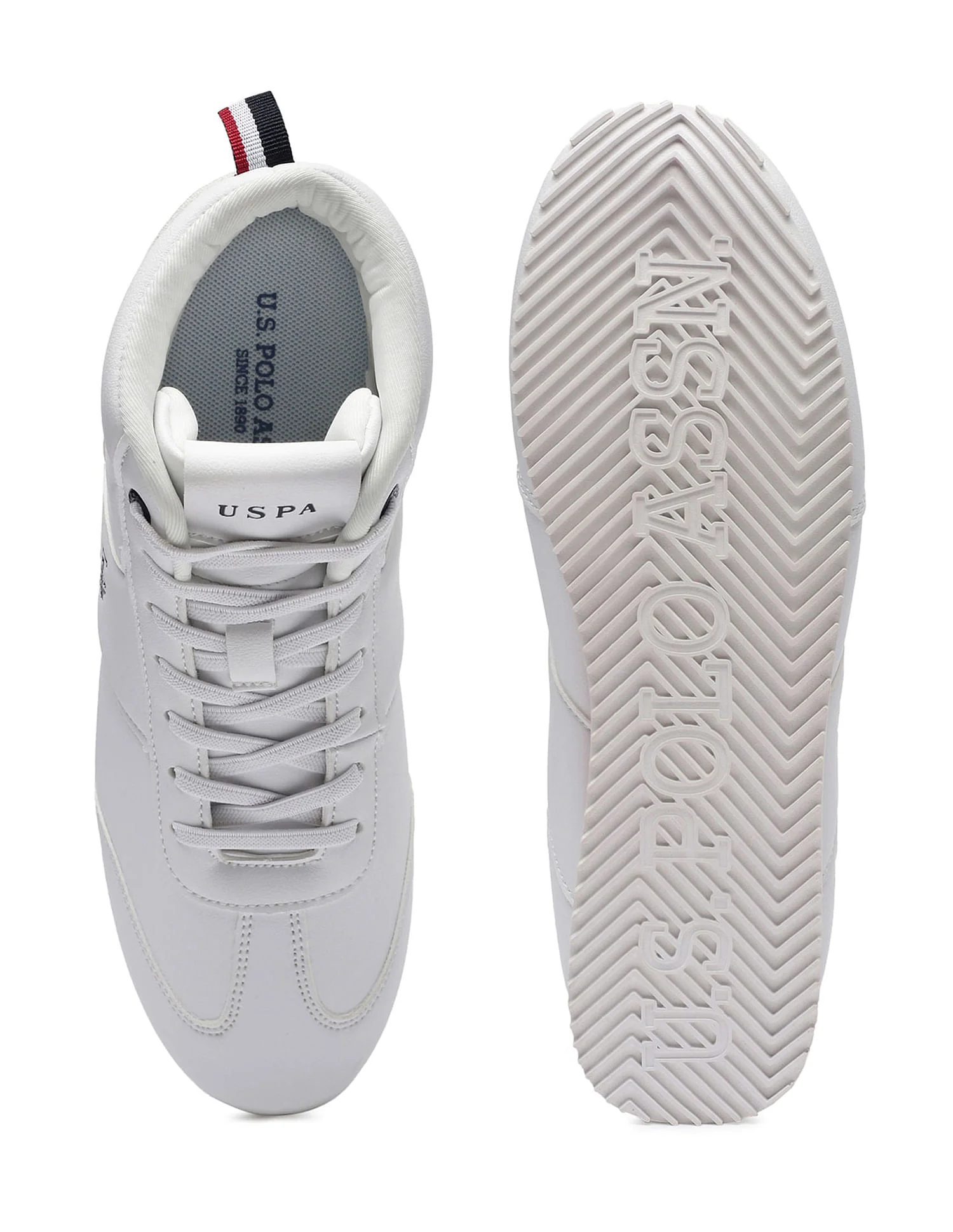 Men Rentso 2.0 Off White Retro Mid Top  Sneakers - Image 5