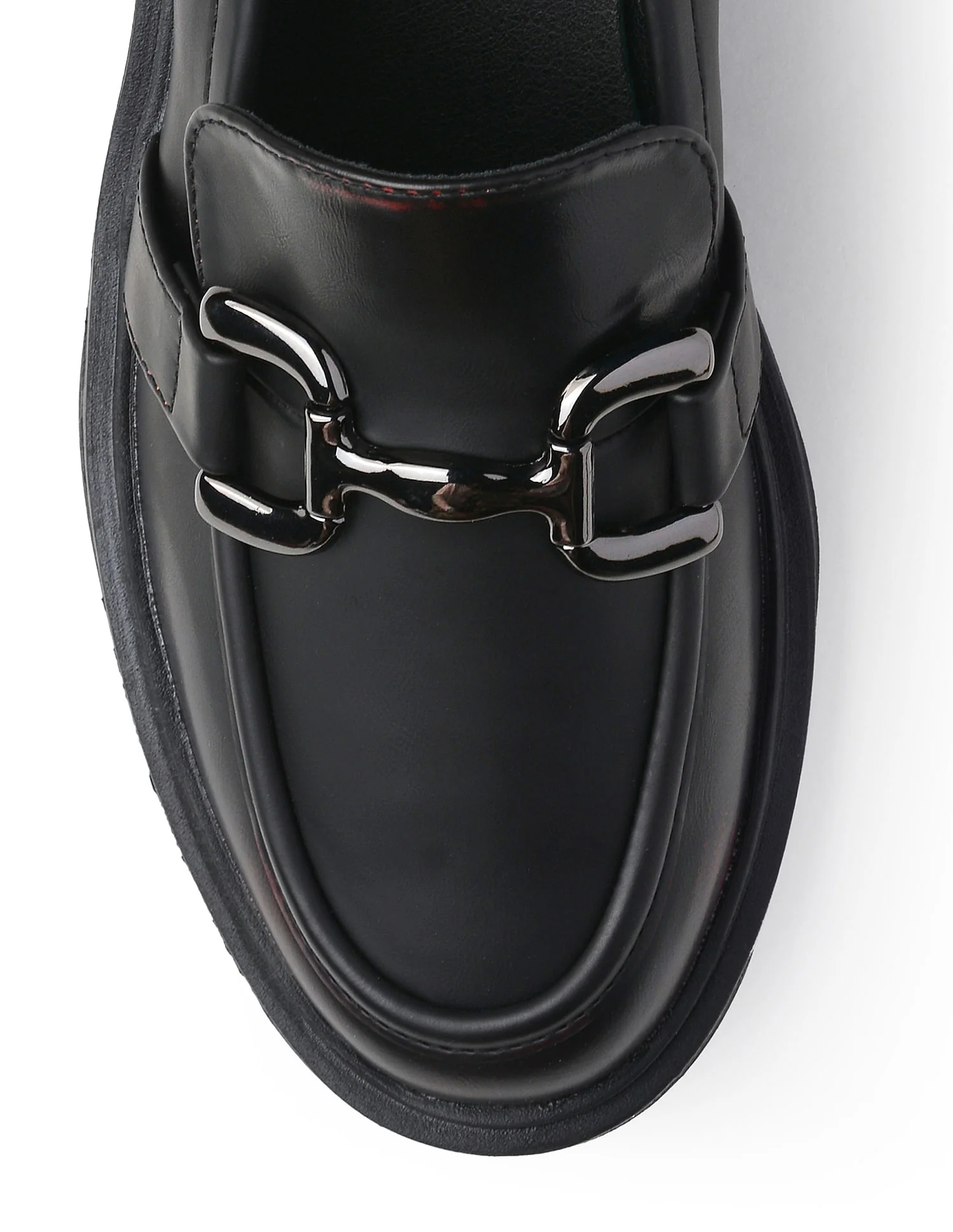 Metallic Logo Natalia Loafers - Image 8