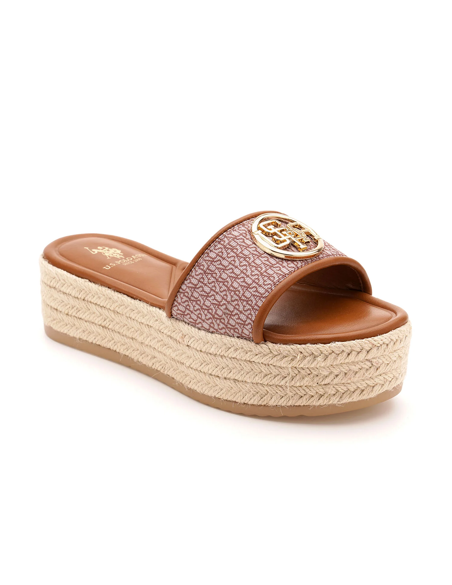 Monogram Vamp Strap Cristina Sandals - Image 2