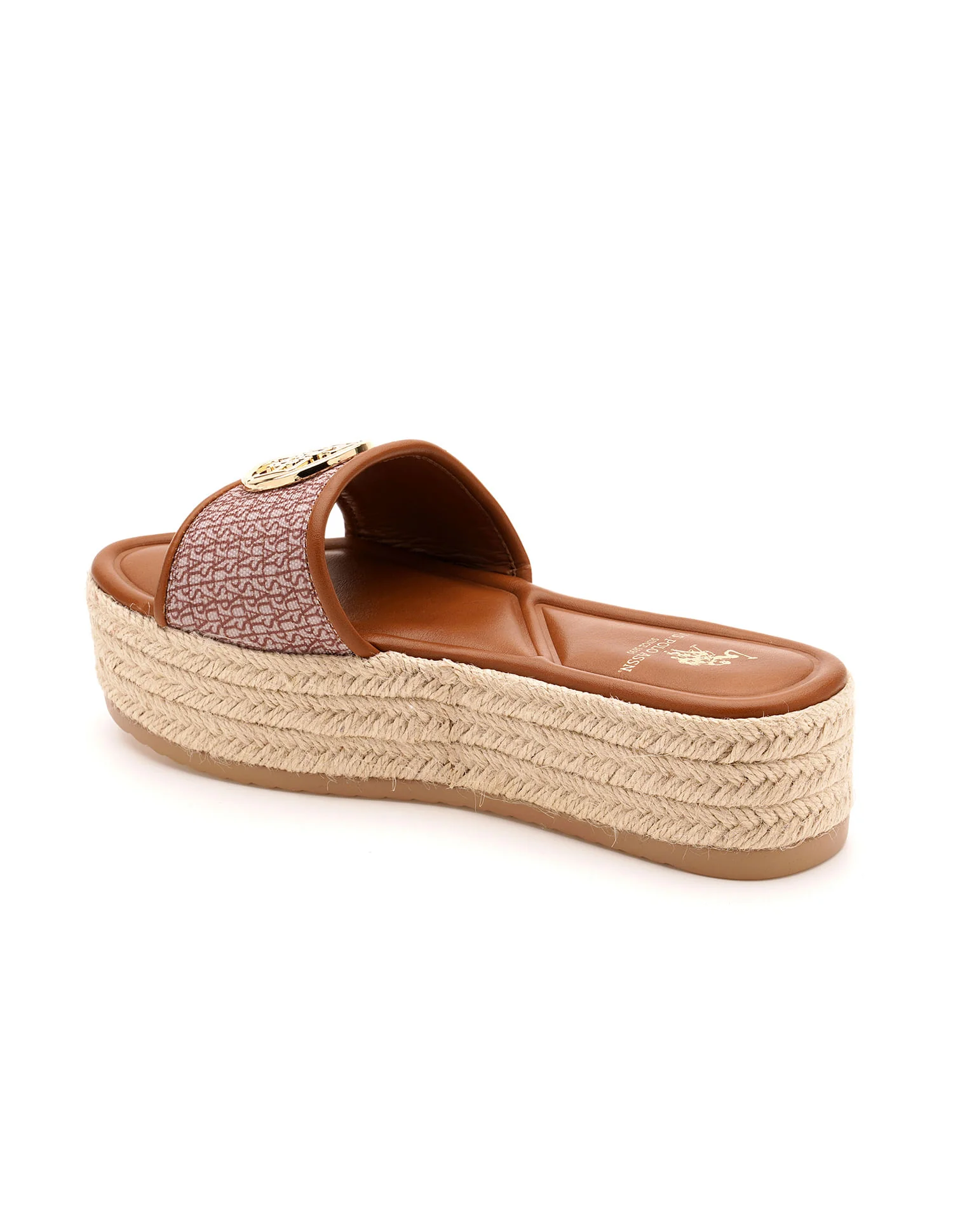 Monogram Vamp Strap Cristina Sandals - Image 4