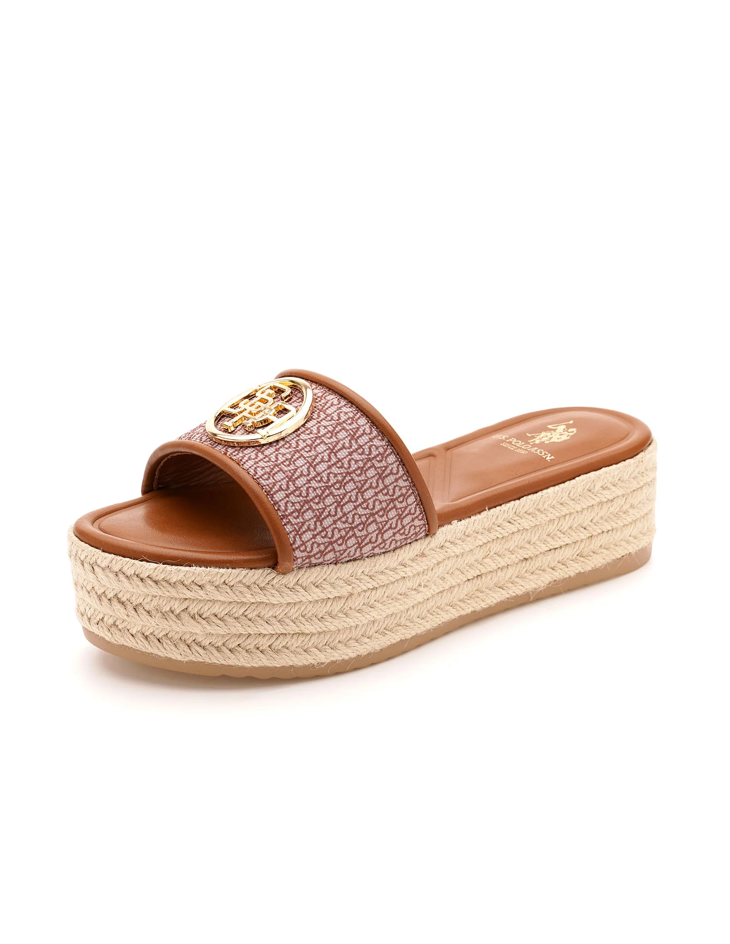 Monogram Vamp Strap Cristina Sandals - Image 7