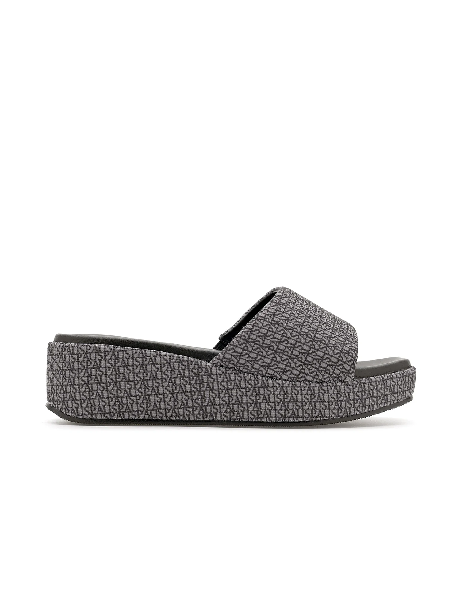 Women Open Toe Brand Print Savina Sandals - Image 5