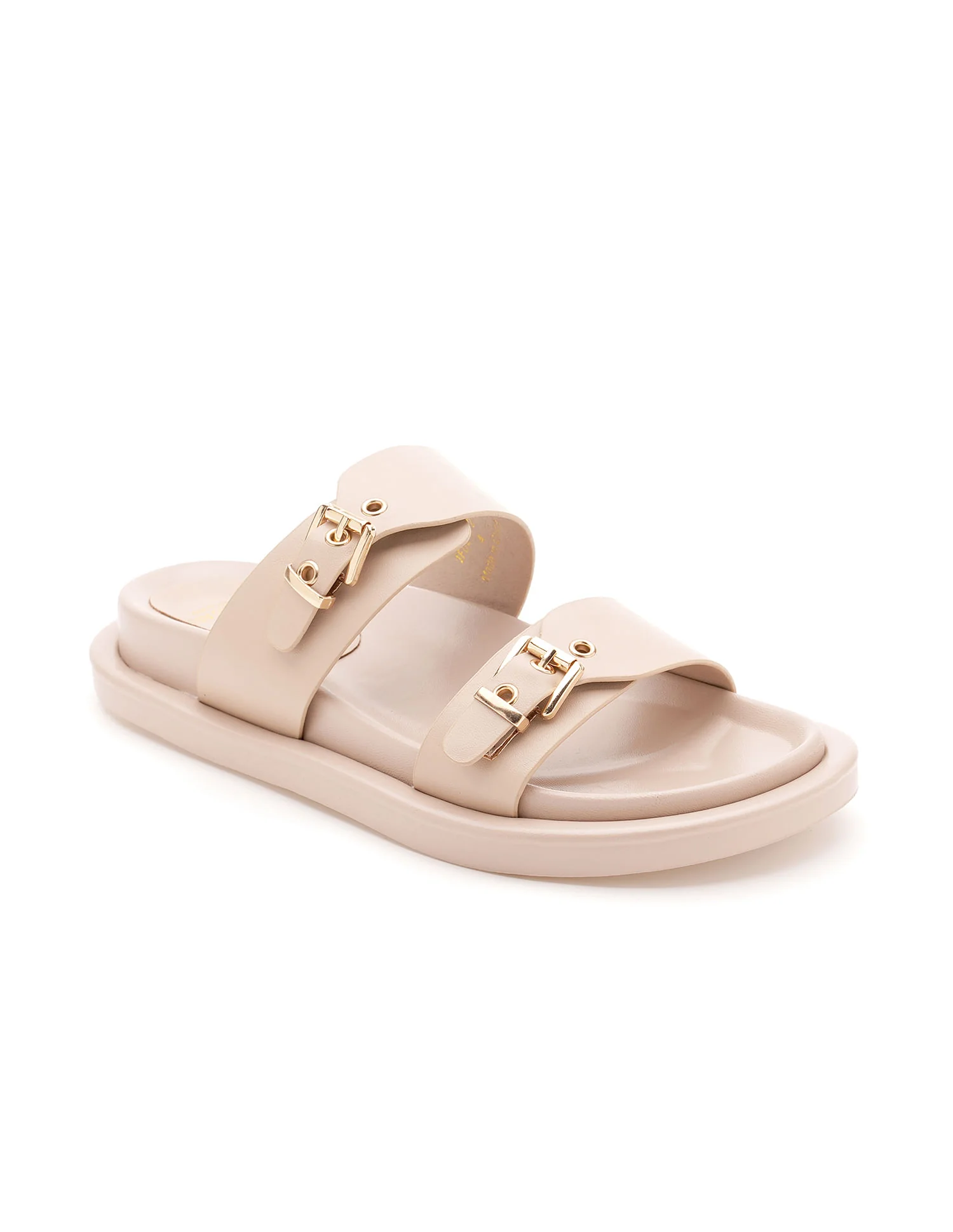 Open Toe Buckle Detail Danila Sandals - Image 2