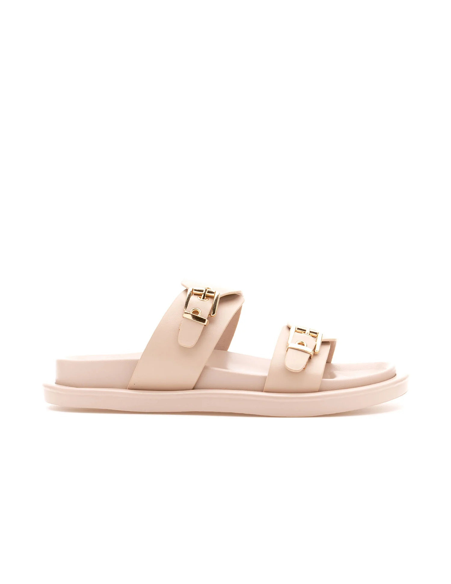 Open Toe Buckle Detail Danila Sandals - Image 5