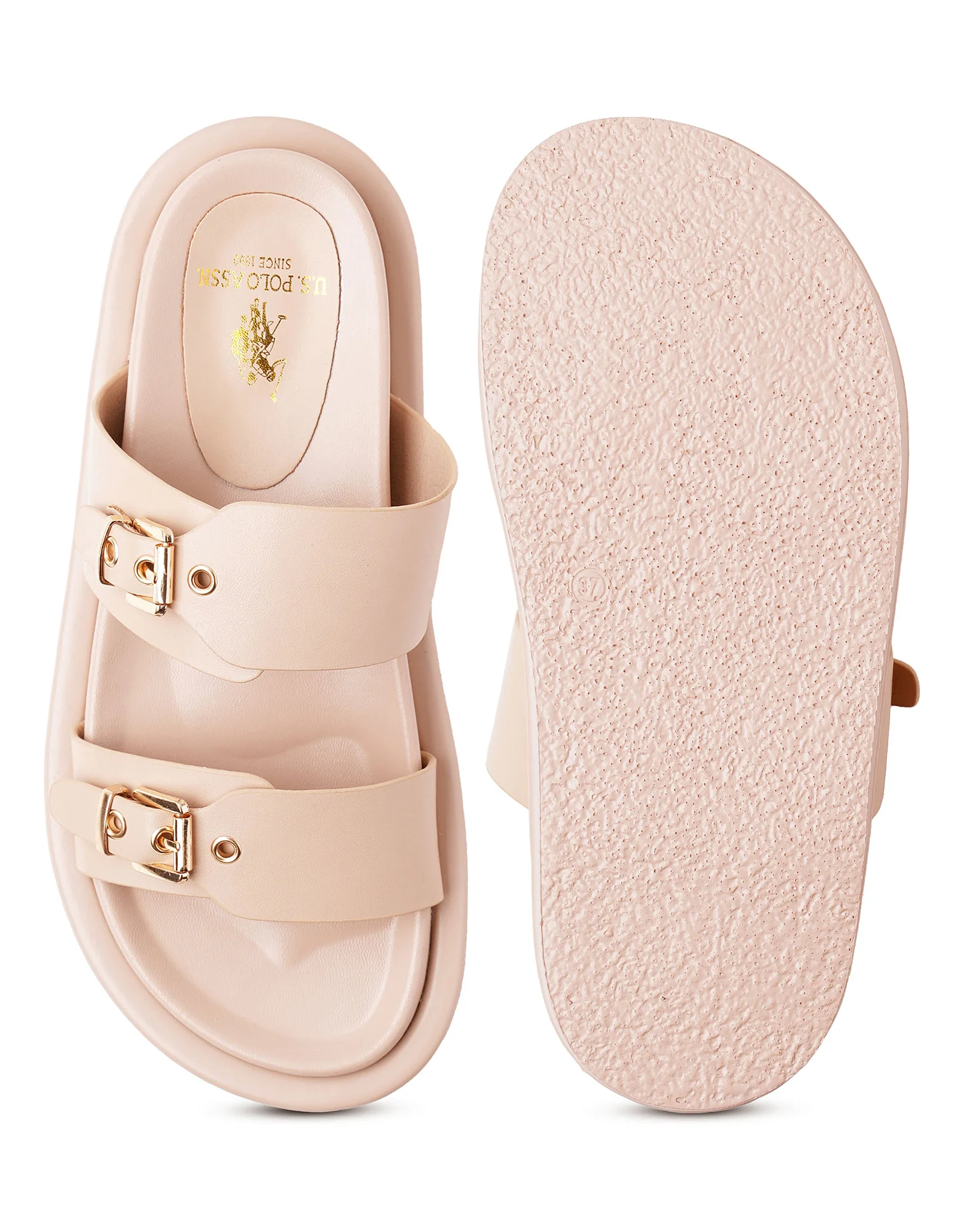 Open Toe Buckle Detail Danila Sandals - Image 6