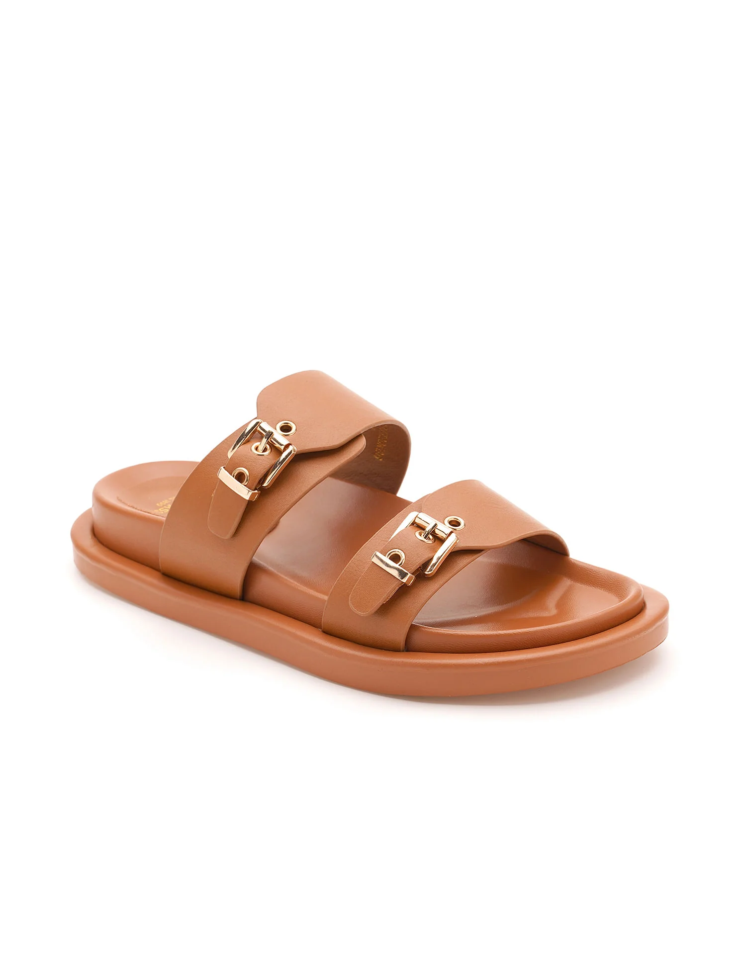 Women Open Toe Buckle Detail Danila Sandals - Image 2