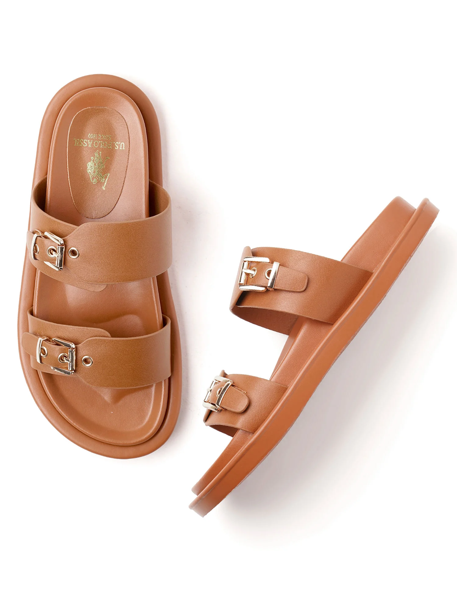 Women Open Toe Buckle Detail Danila Sandals - Image 3