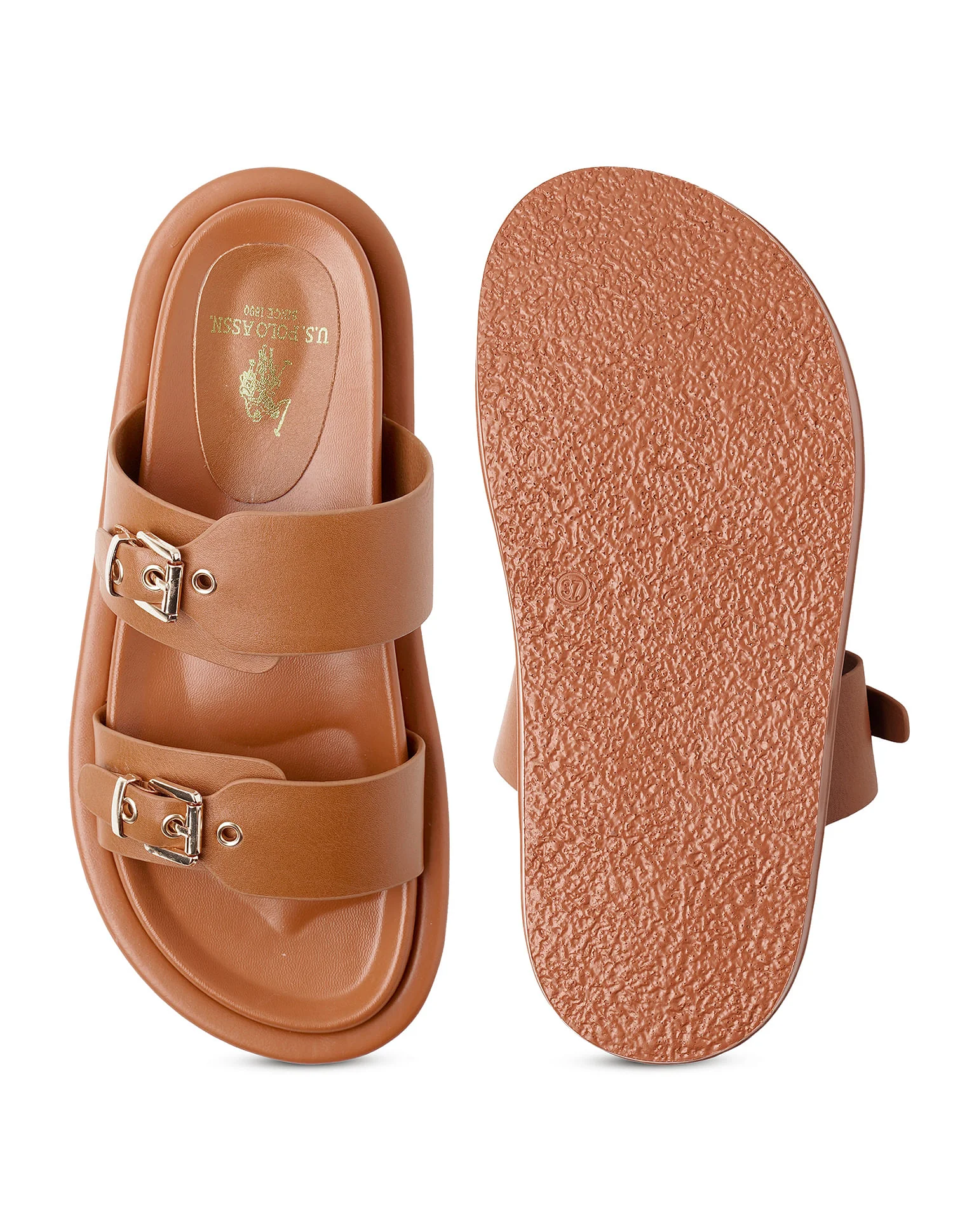 Women Open Toe Buckle Detail Danila Sandals - Image 6