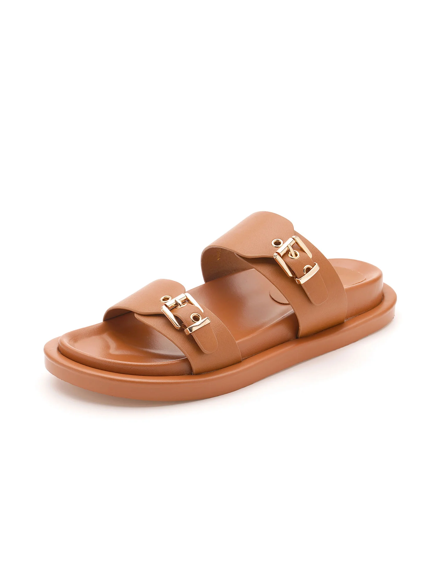 Women Open Toe Buckle Detail Danila Sandals - Image 7