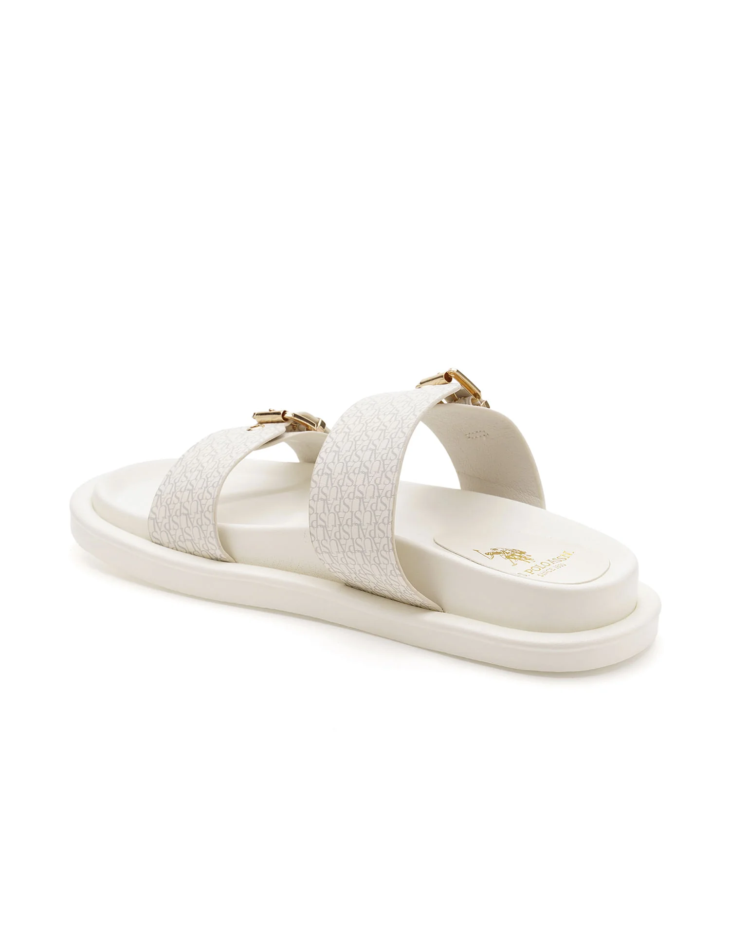 Open Toe Buckle Detail Maria Sandals - Image 5