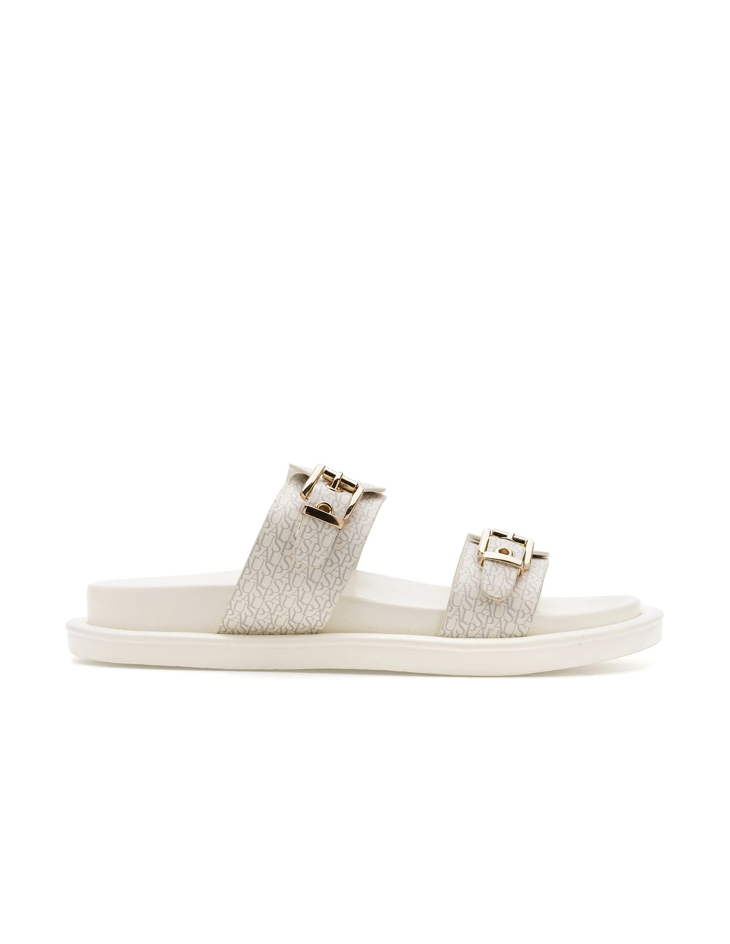 Open Toe Buckle Detail Maria Sandals - Image 6