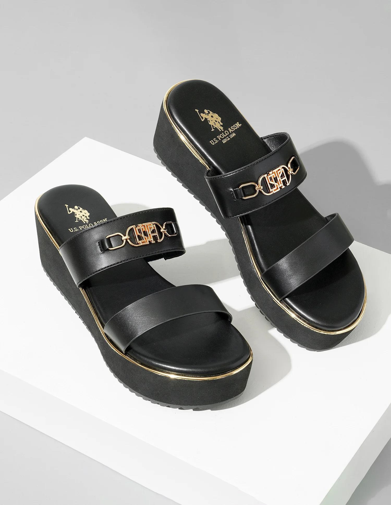 Women Open Toe Elettra Wedge Sandals