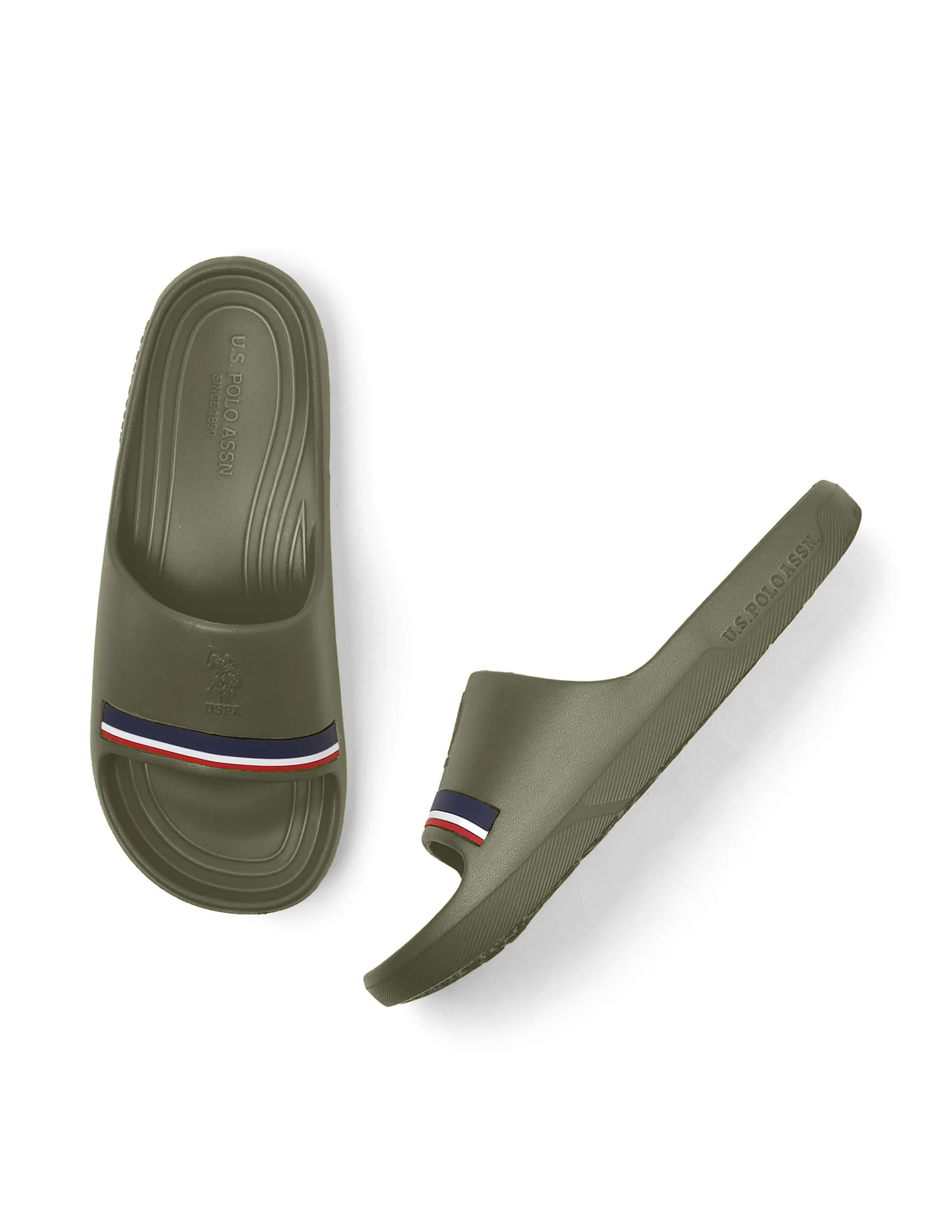 Men Easton 2.0 Dk. Green Foam Walk Sliders - Image 3