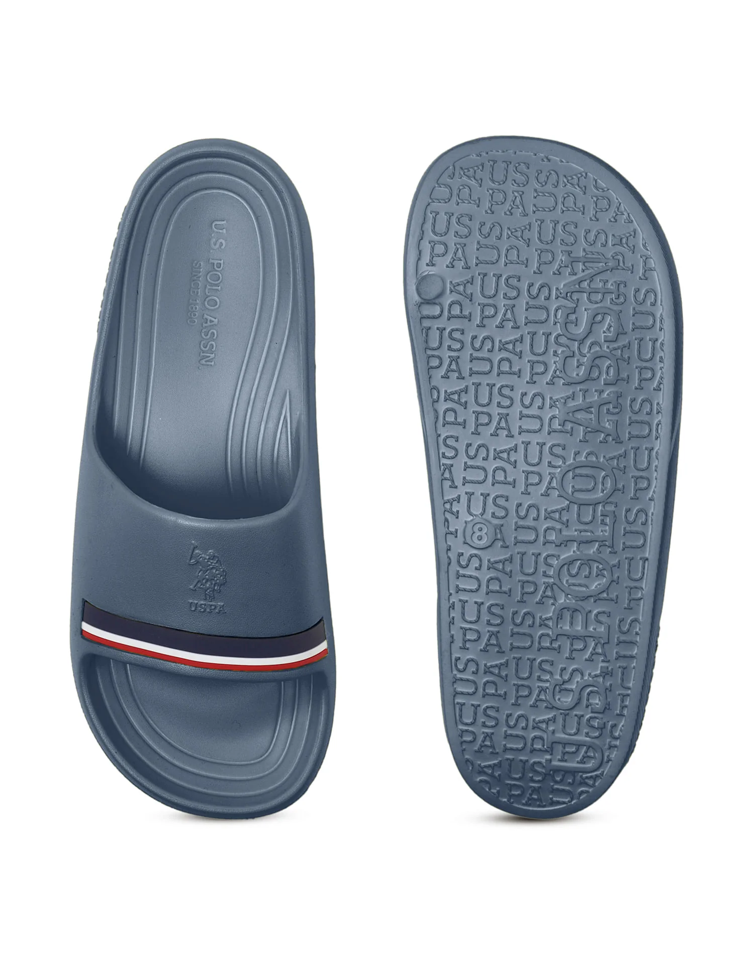Men Easton 2.0 Navy Foam Walk Sliders - Image 6