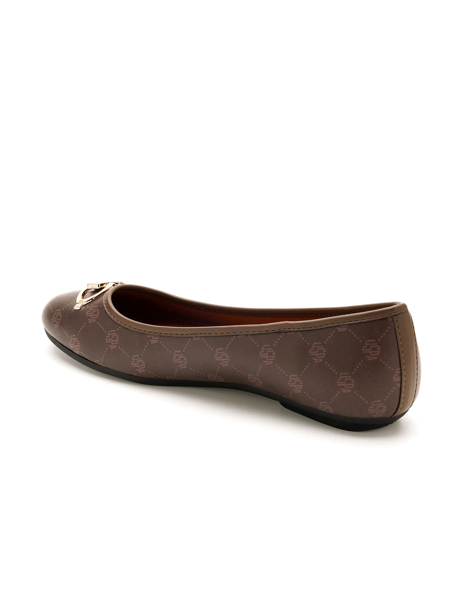 Panelled All Over Monogram Gloria Ballerinas - Image 4