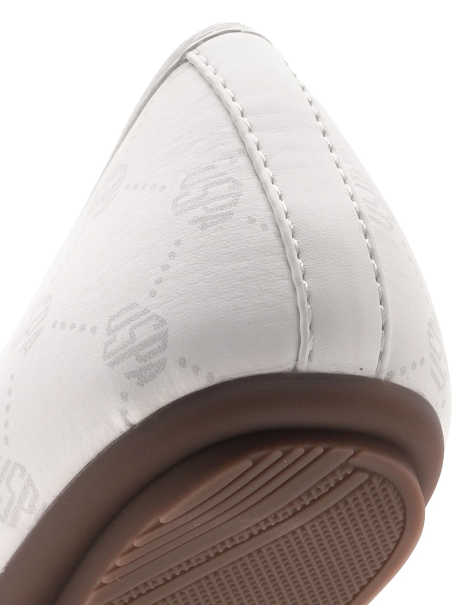 Women Panelled All Over Monogram Mia Ballerinas - Image 9