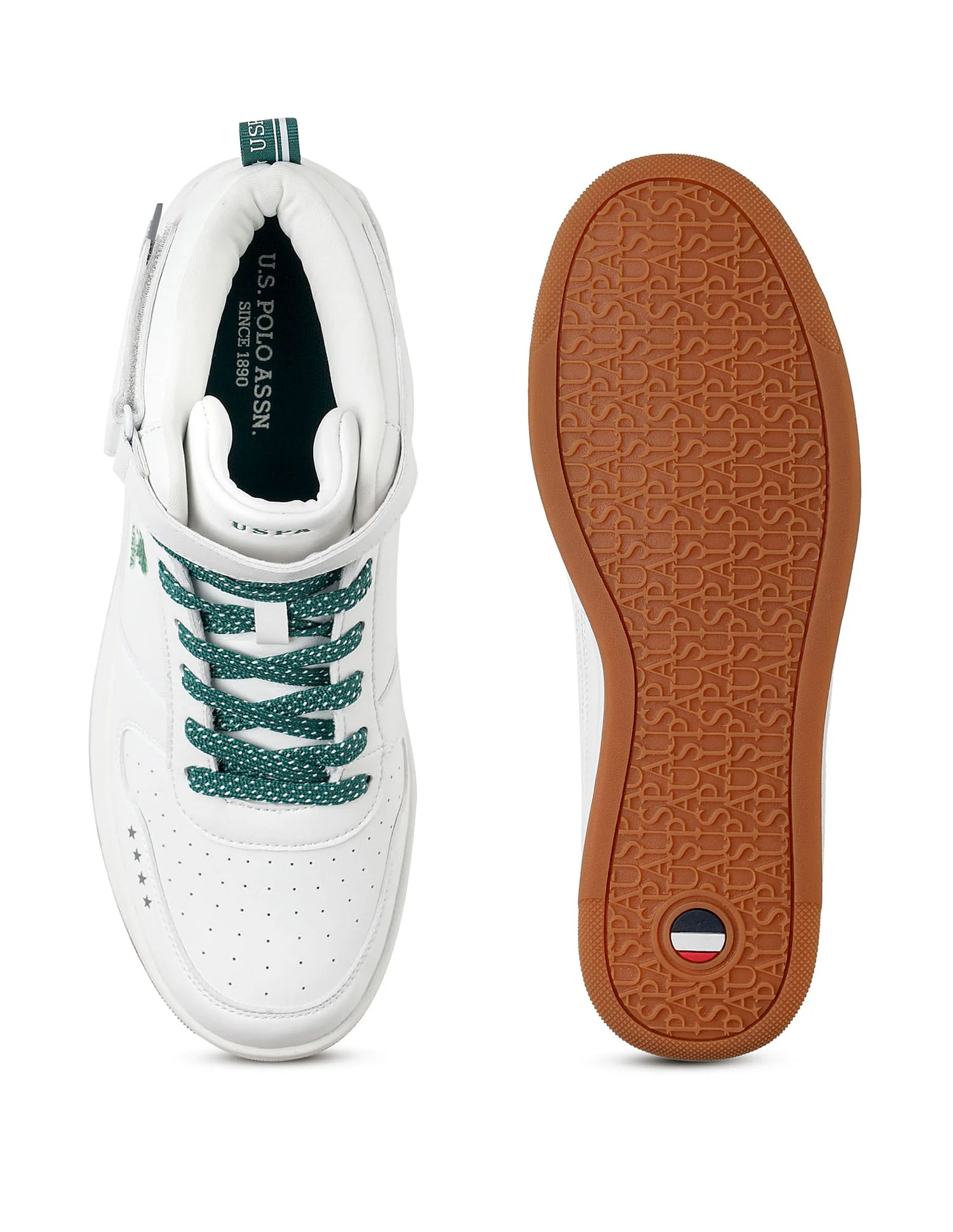 Men Elton 2.0 Off White Retro Court Mid Top  Sneakers - Image 5