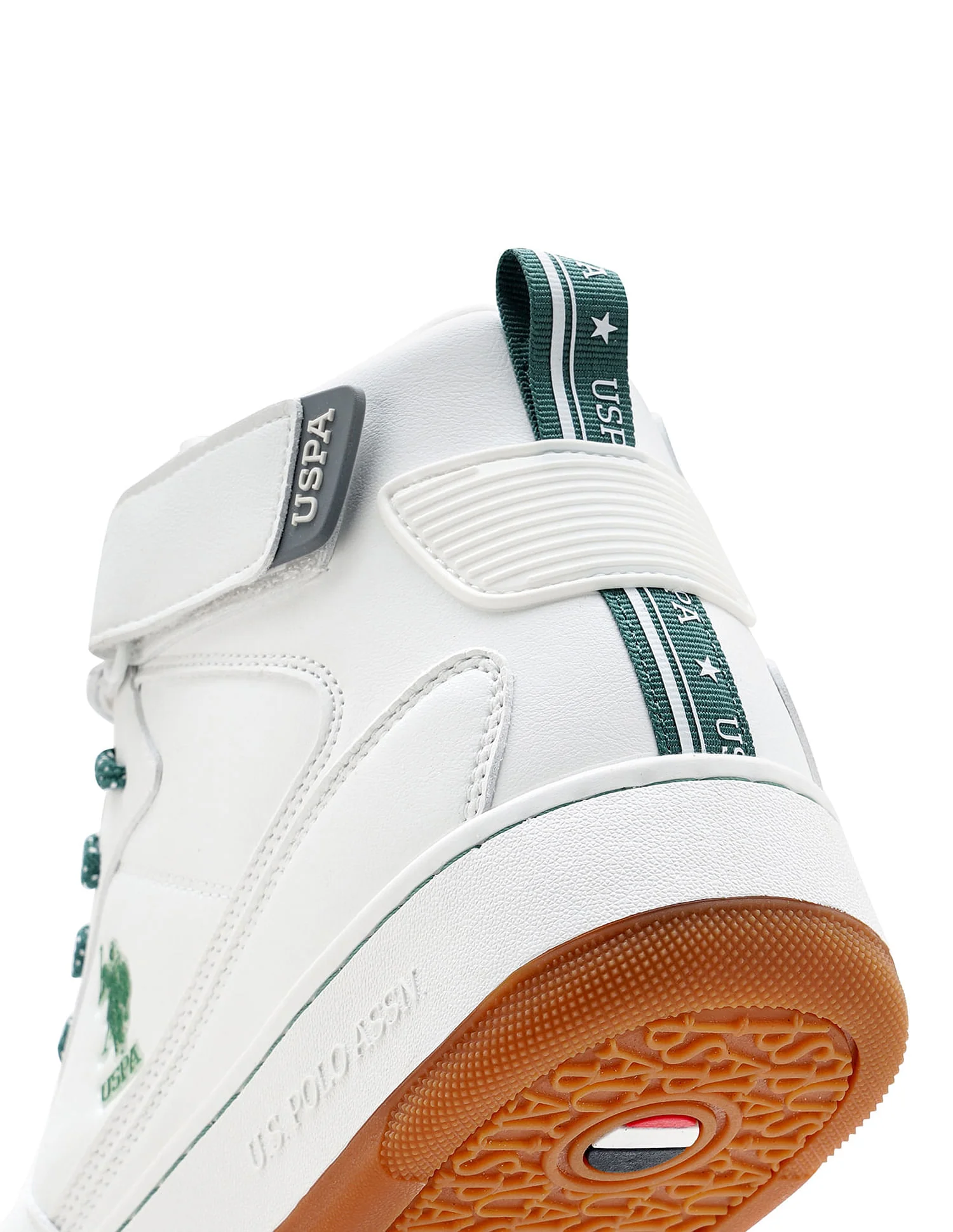 Men Elton 2.0 Off White Retro Court Mid Top  Sneakers - Image 8