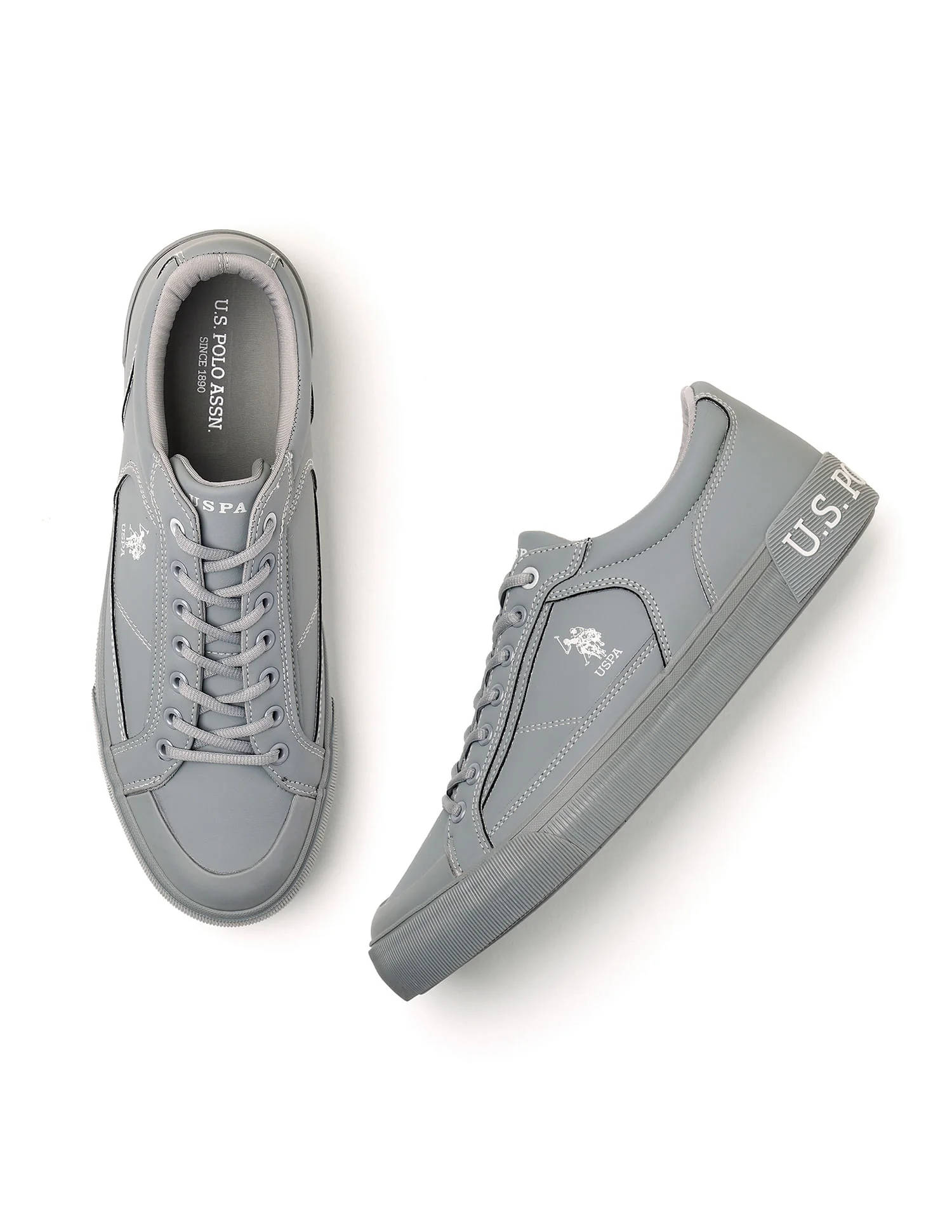 Men Round Toe Lace Up Ruben Sneakers - Image 3