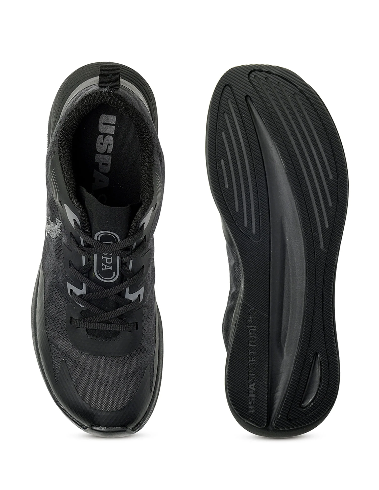 Men Severin Black Uspa Sport Runpro Running Shoes - Image 7