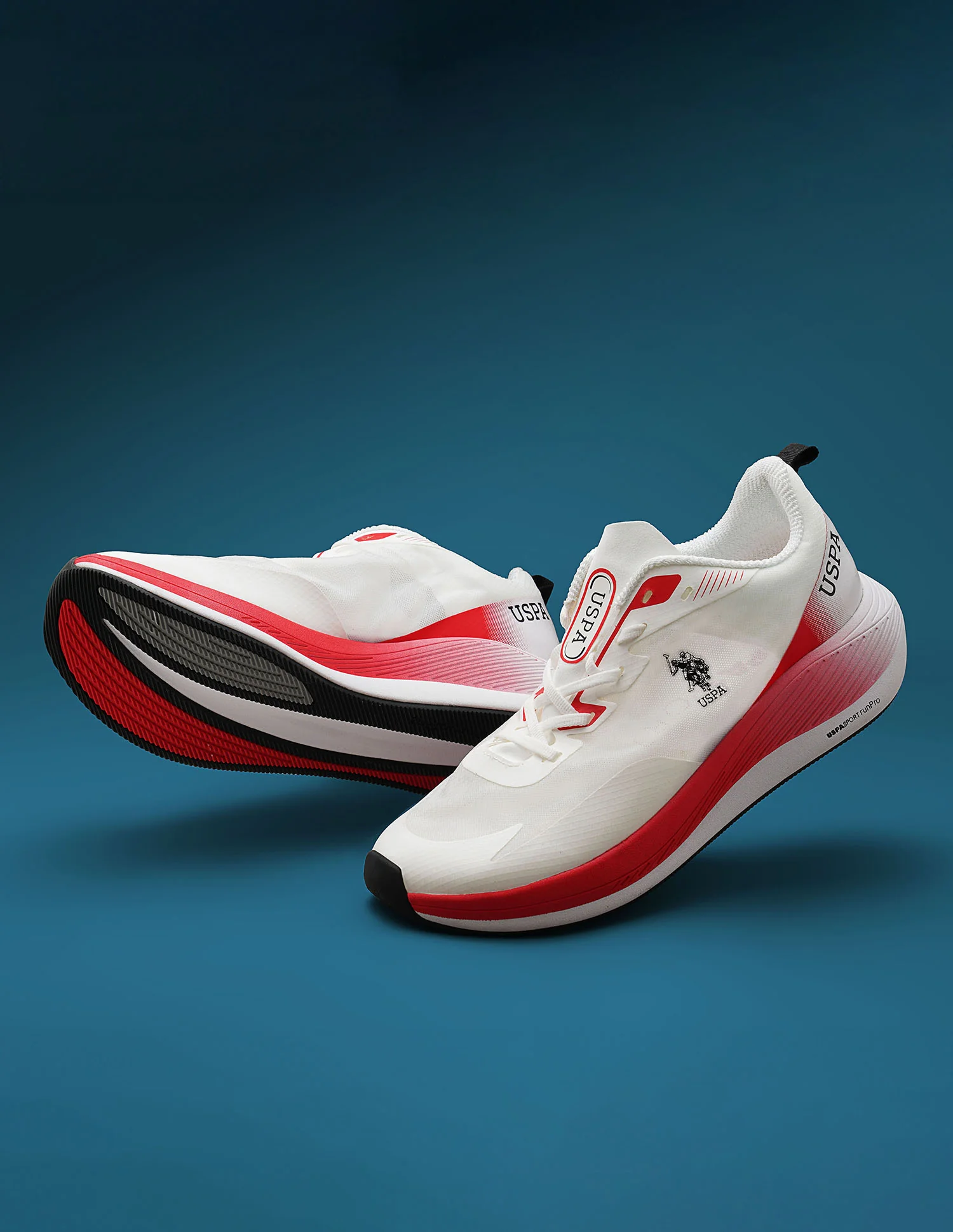 Men Severin White Uspa Sport Runpro Running Shoes